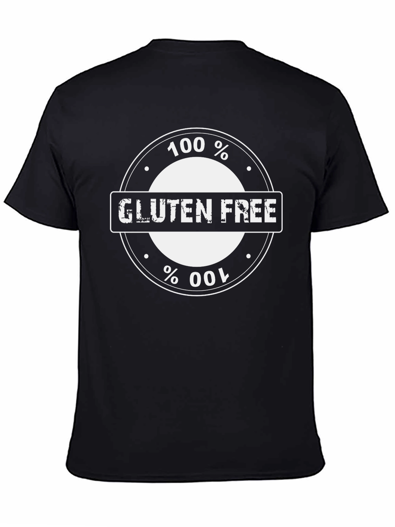100% Gluten Free Novelty Graphic T-Shirt