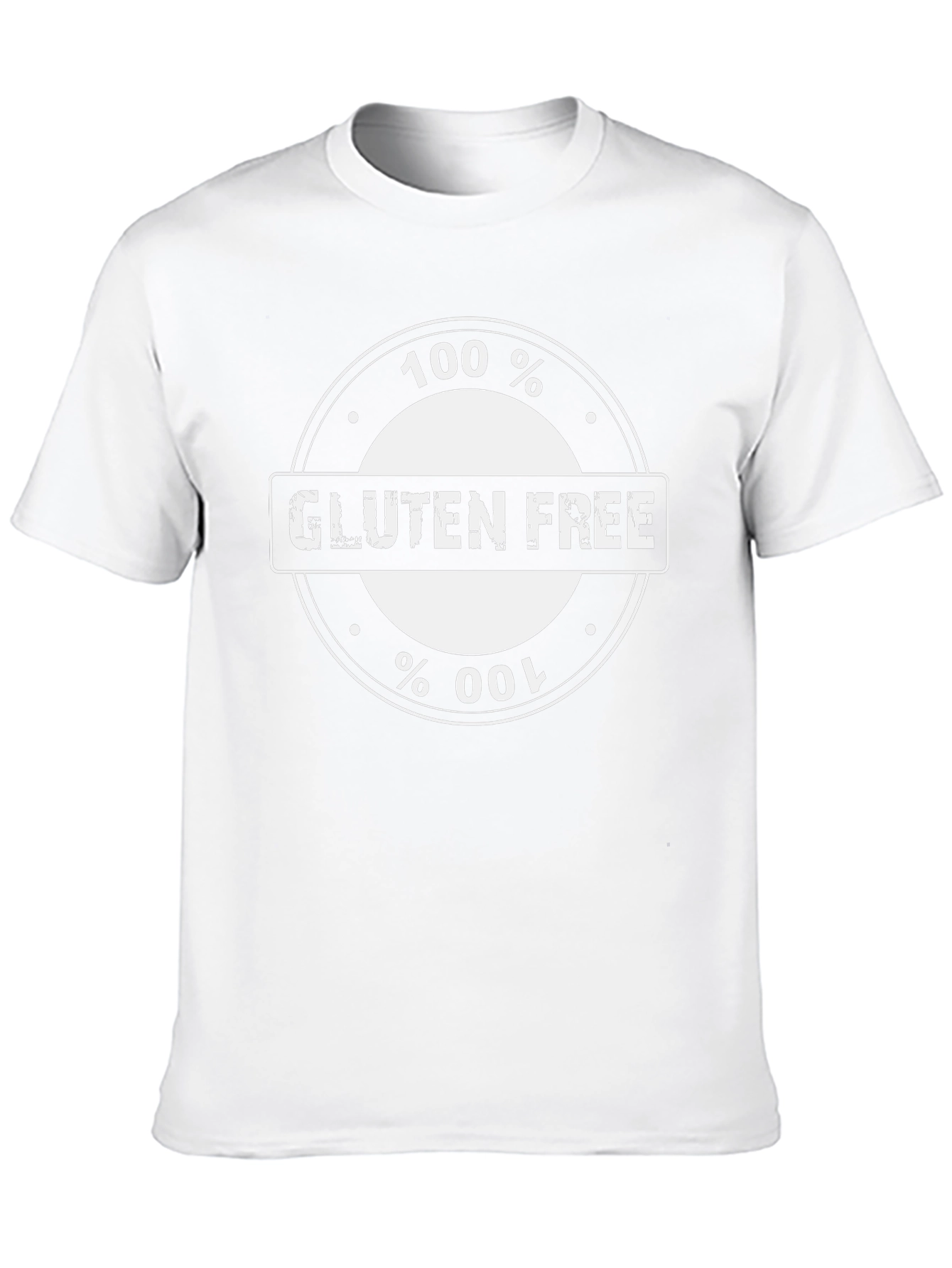 100% Gluten Free Novelty Graphic T-Shirt