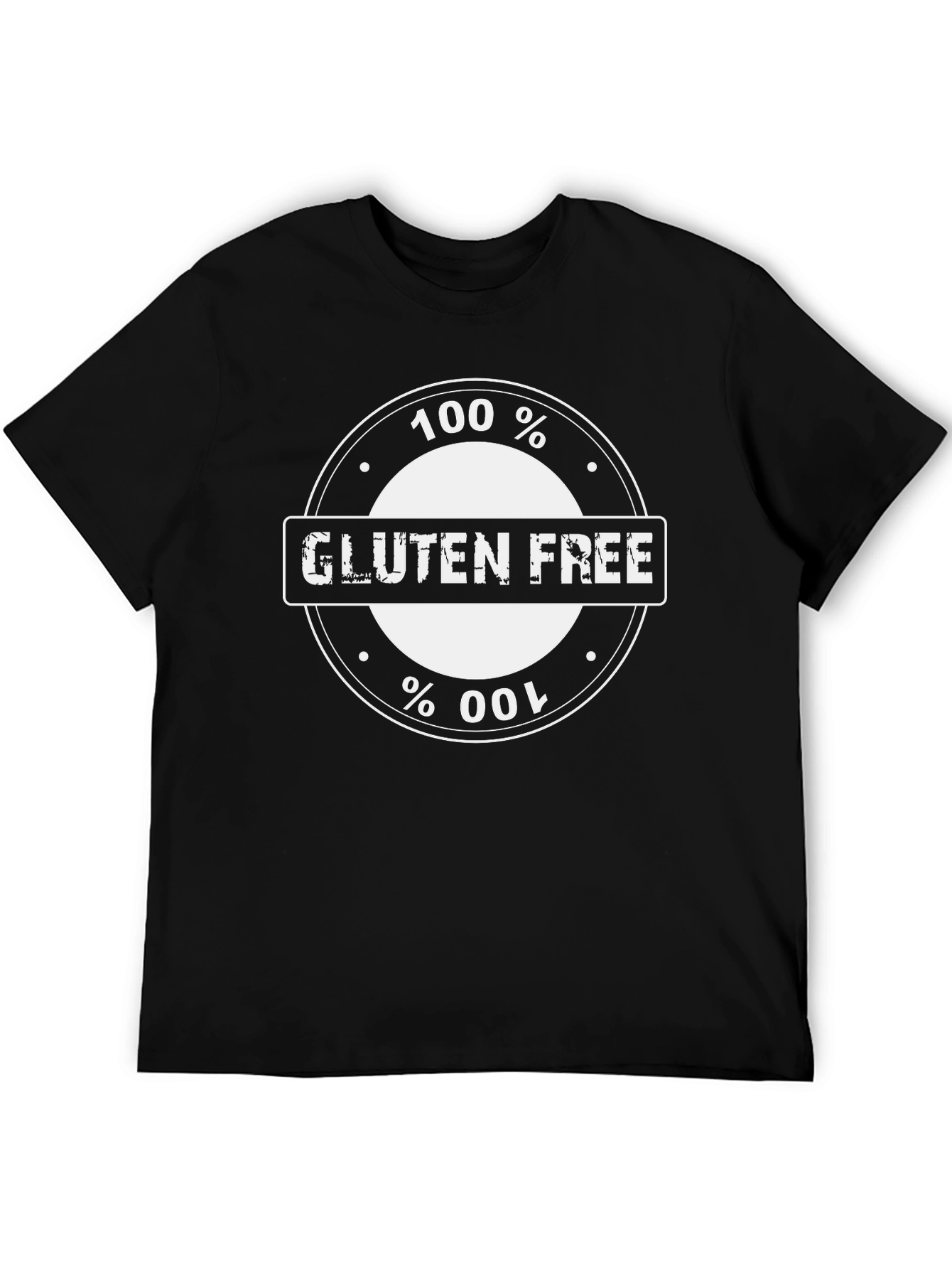 100% Gluten Free Novelty Graphic T-Shirt