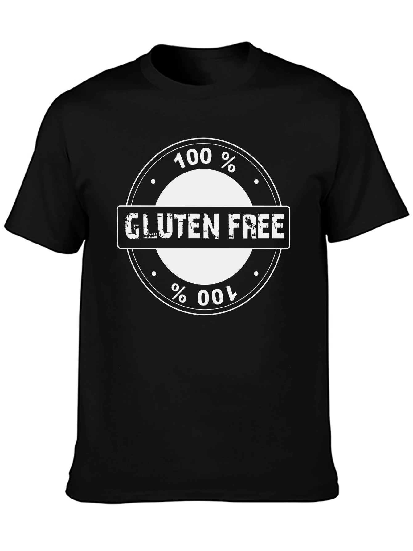 100% Gluten Free Novelty Graphic T-Shirt