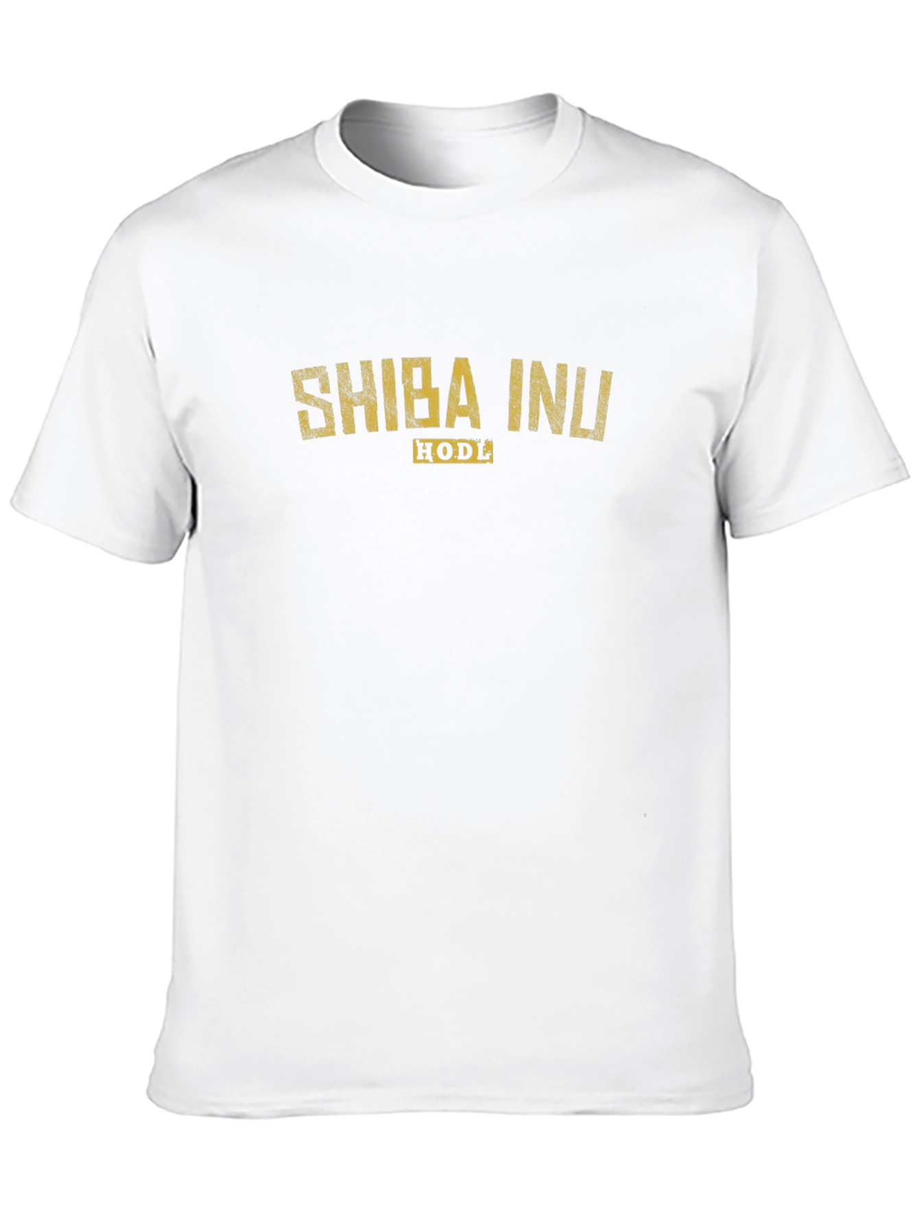 Shiba Inu HODL Black T-Shirt