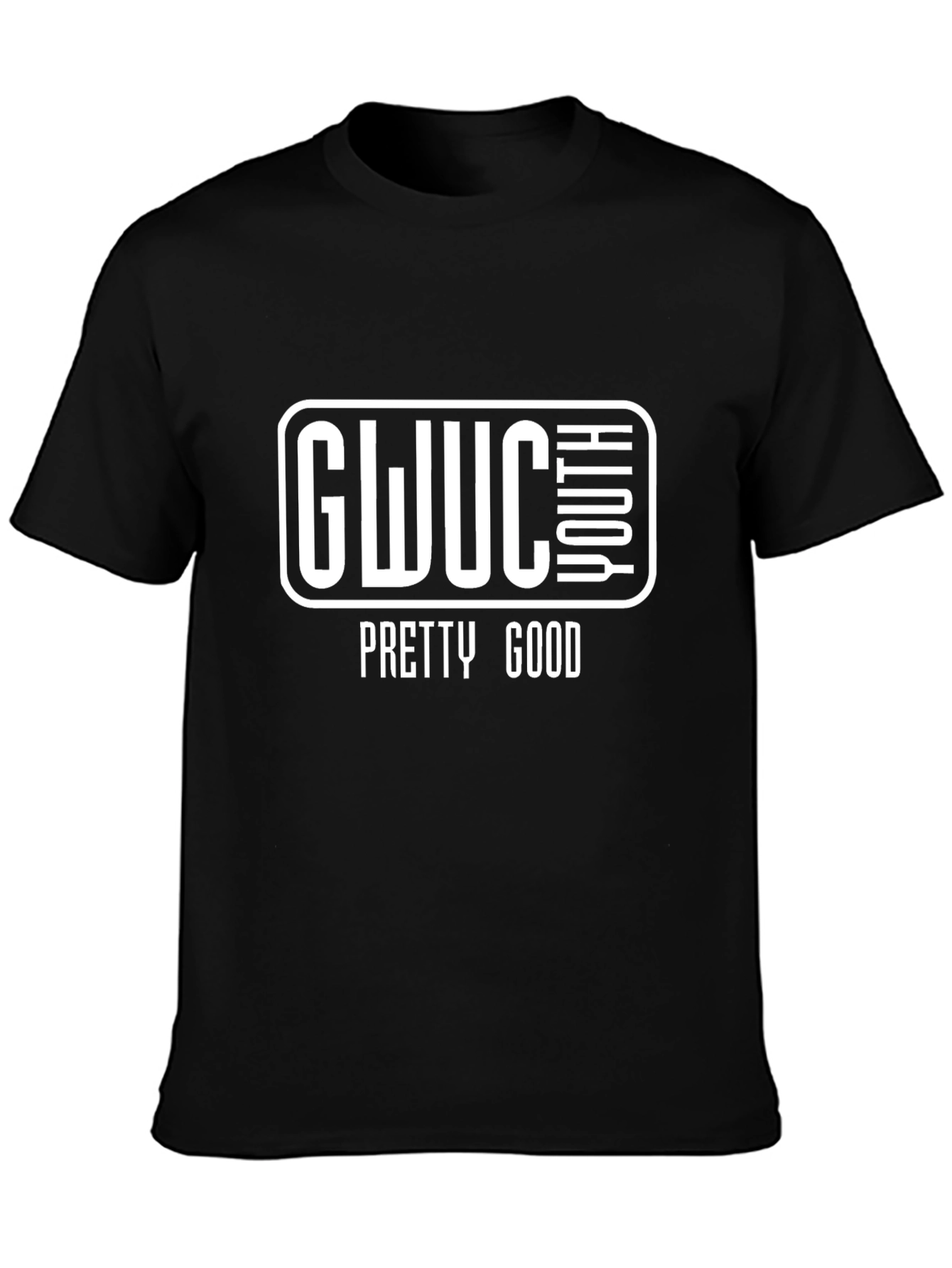 GWUC Youth Pretty Good Black T-Shirt