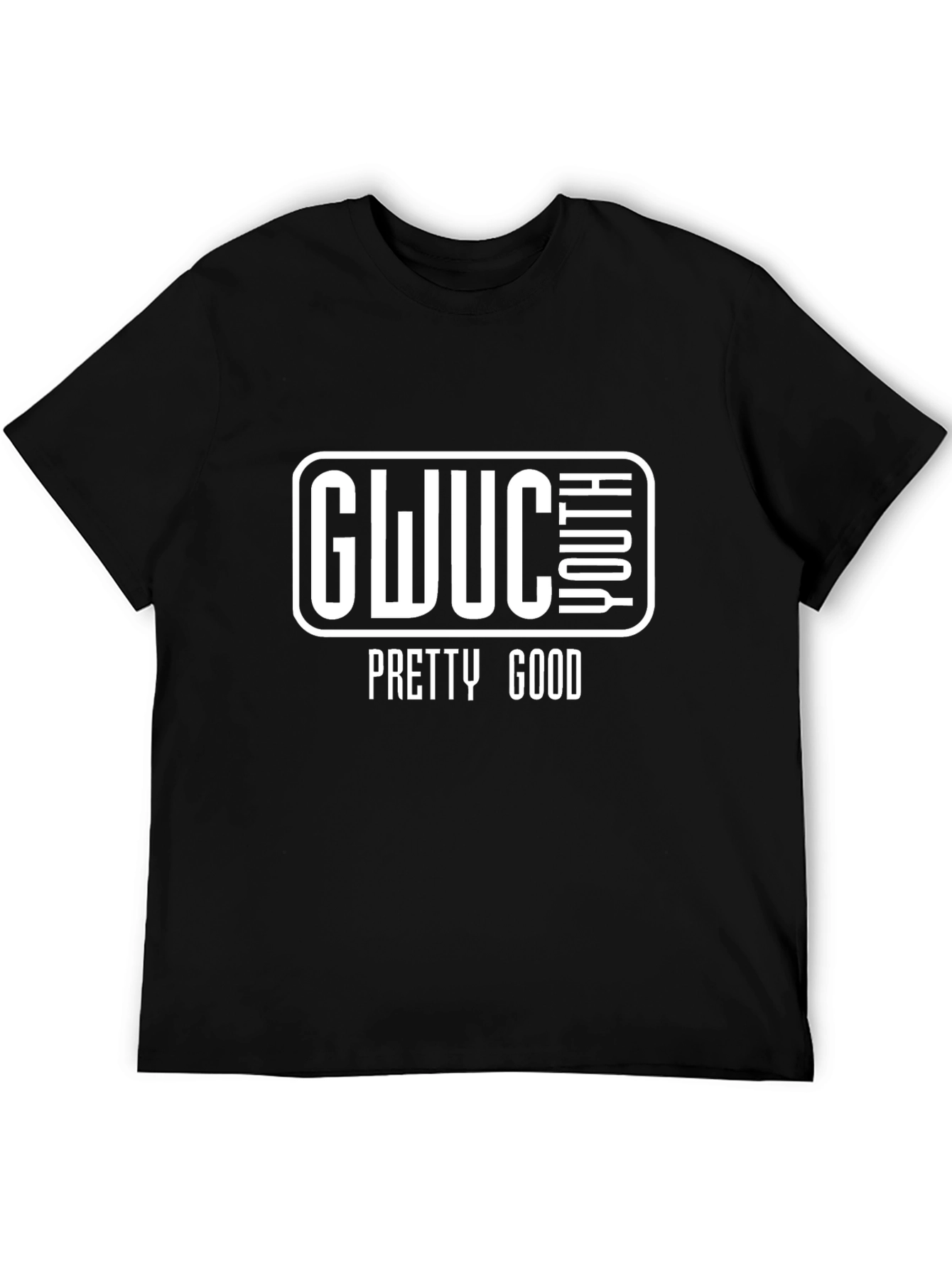 GWUC Youth Pretty Good Black T-Shirt