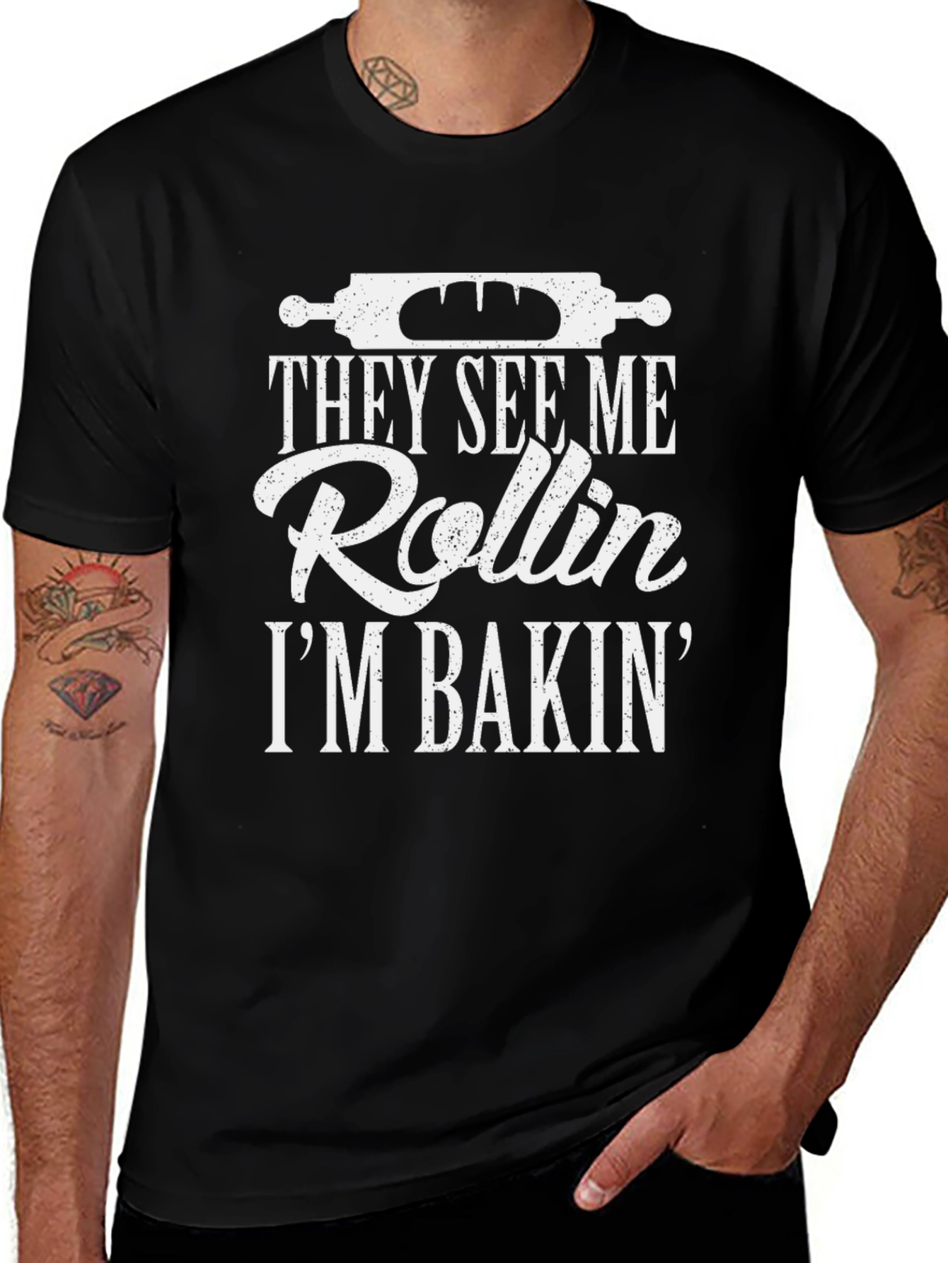 They See Me Rollin Im Bakin T-Shirt