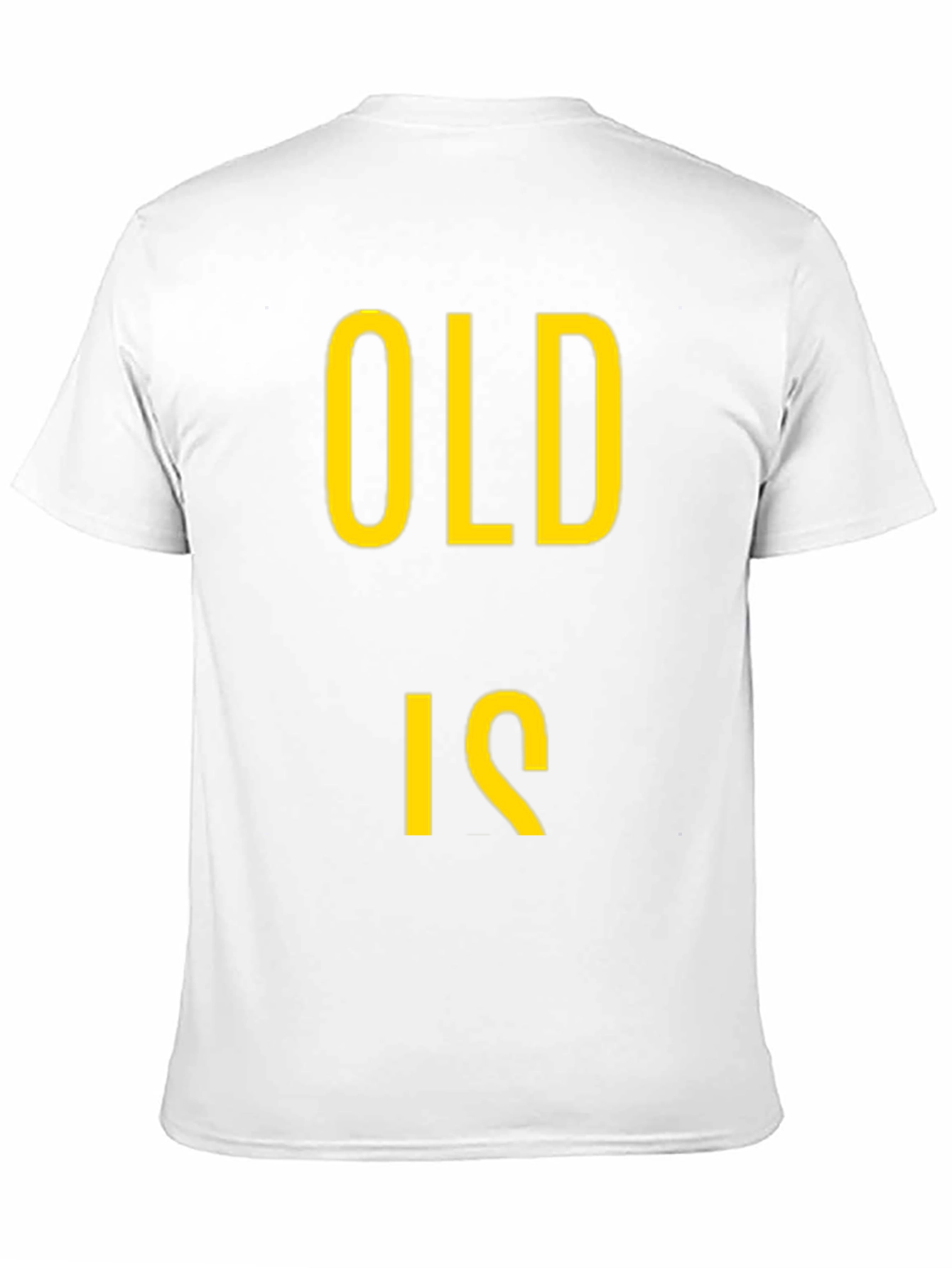 Old Is Gold Black Graphic Tee