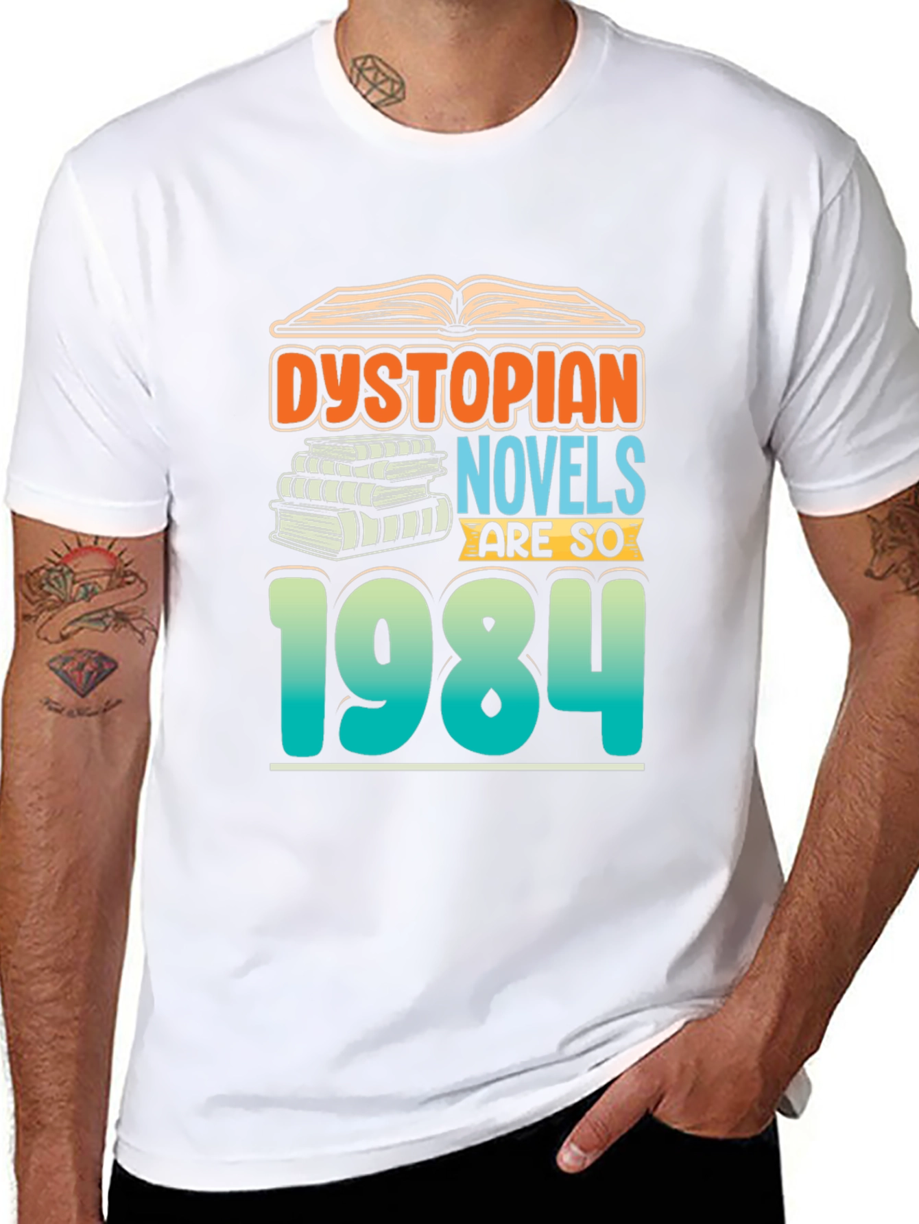 Dystopian Novels T-Shirt - Book Lover Gift
