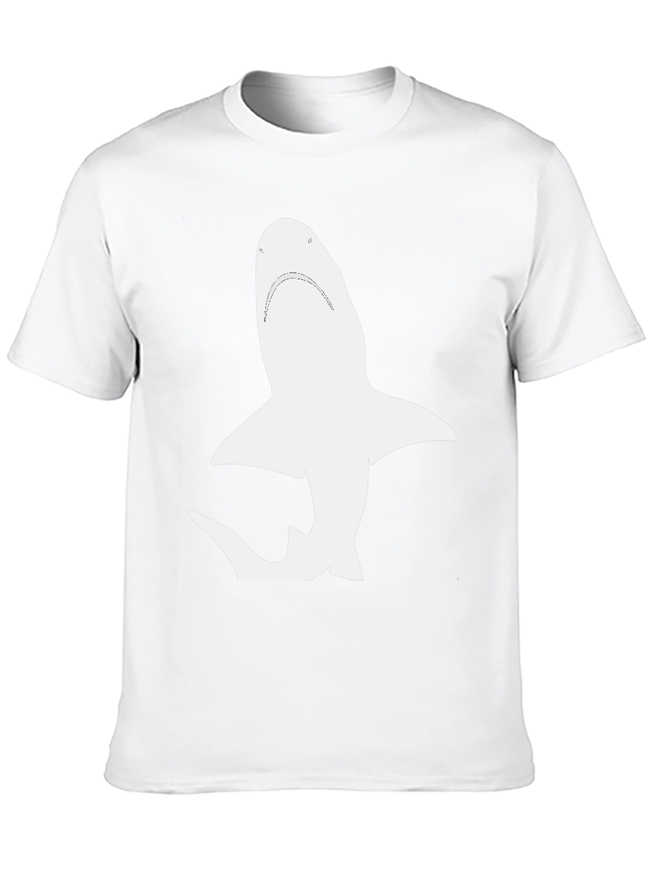 Shark Graphic Black T-Shirt - Mens Casual Wear
