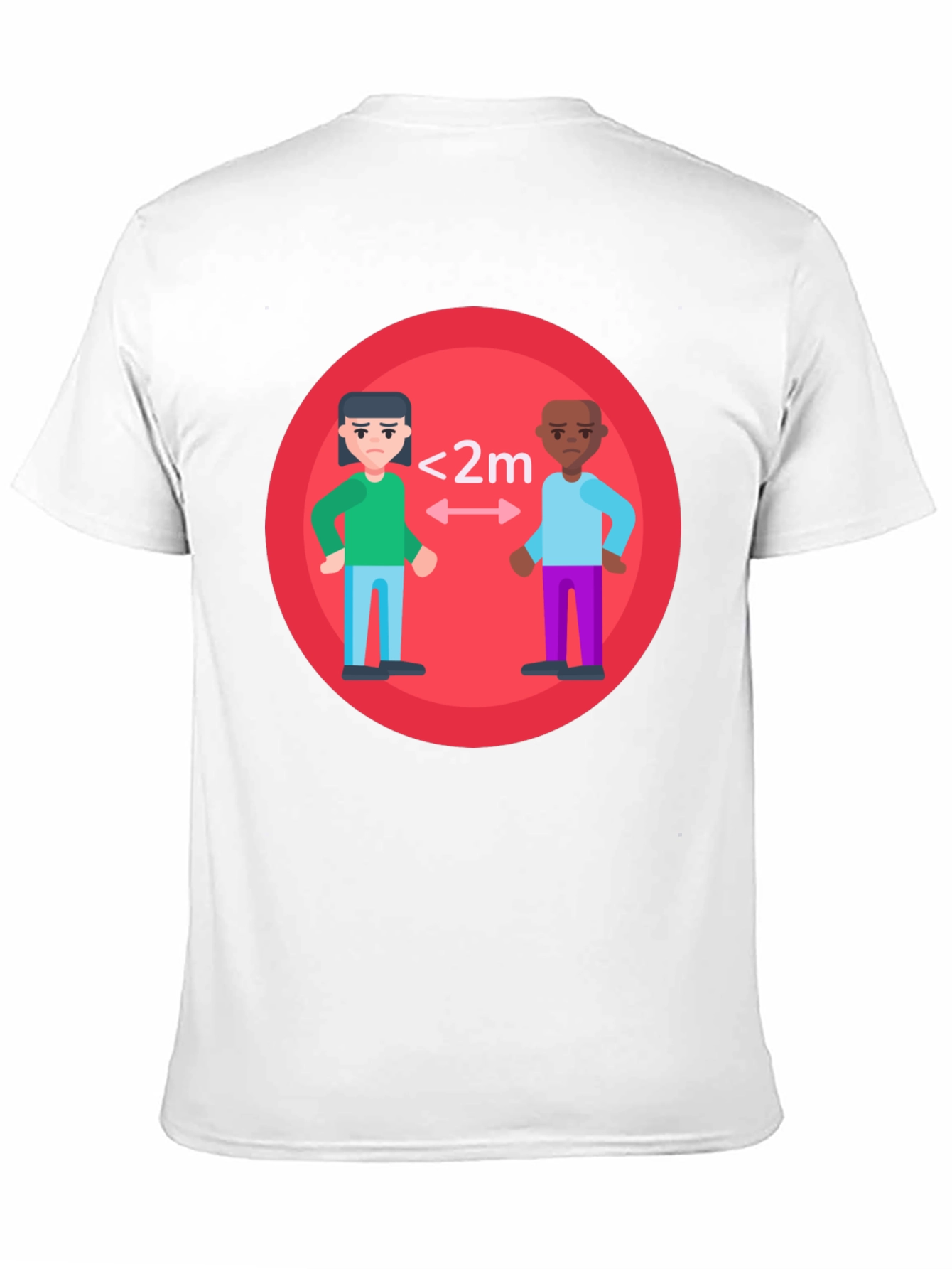 Social Distance T-Shirt - Stay Safe!