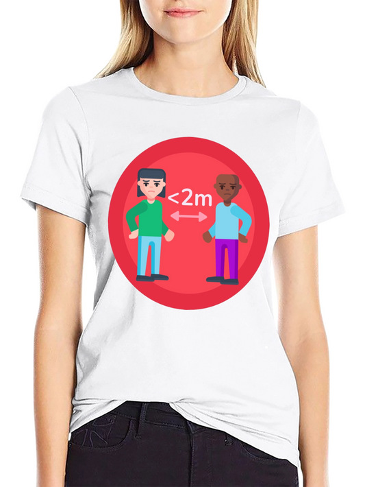 Social Distance T-Shirt - Stay Safe!