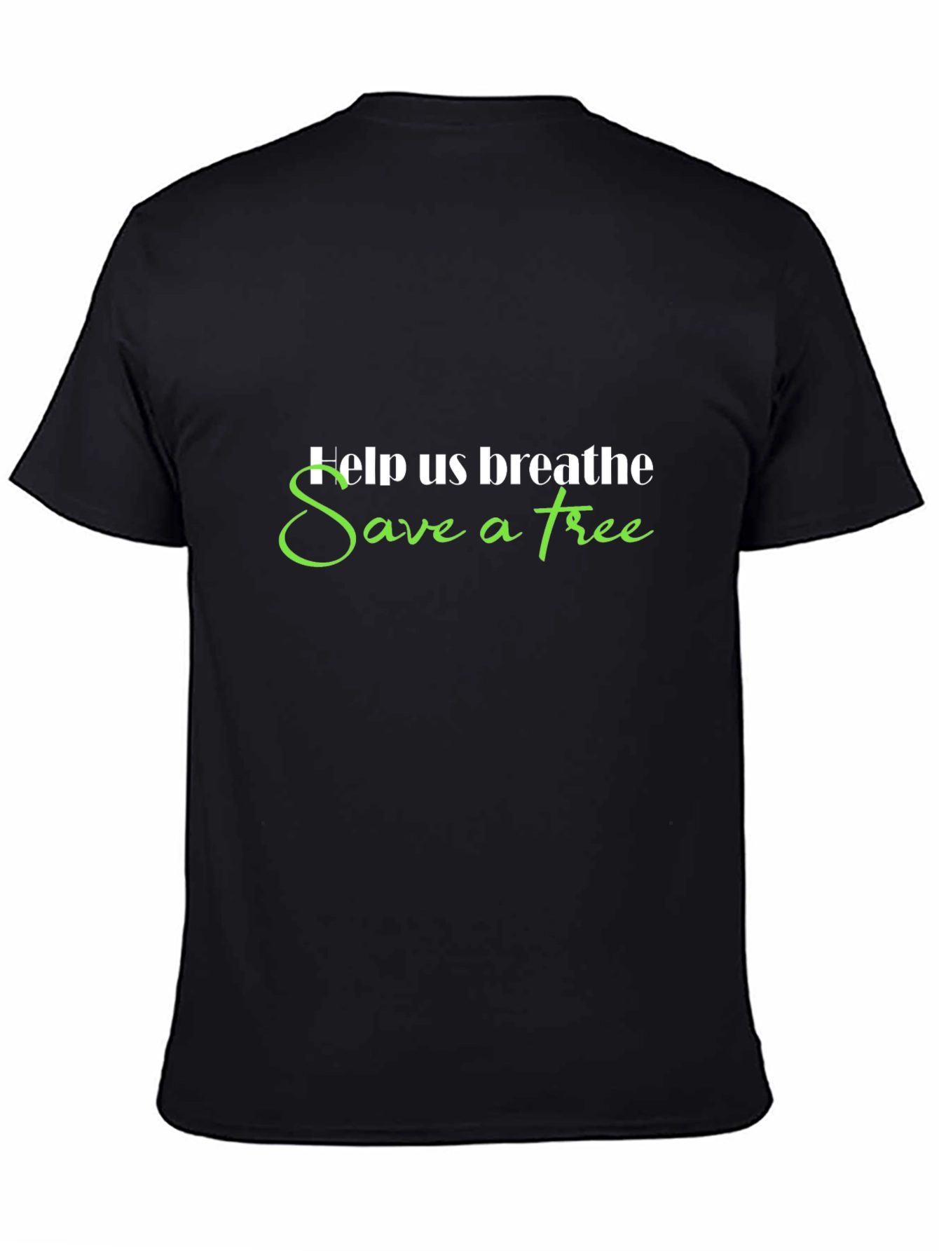 Eco-Friendly Save a Tree Graphic Tee