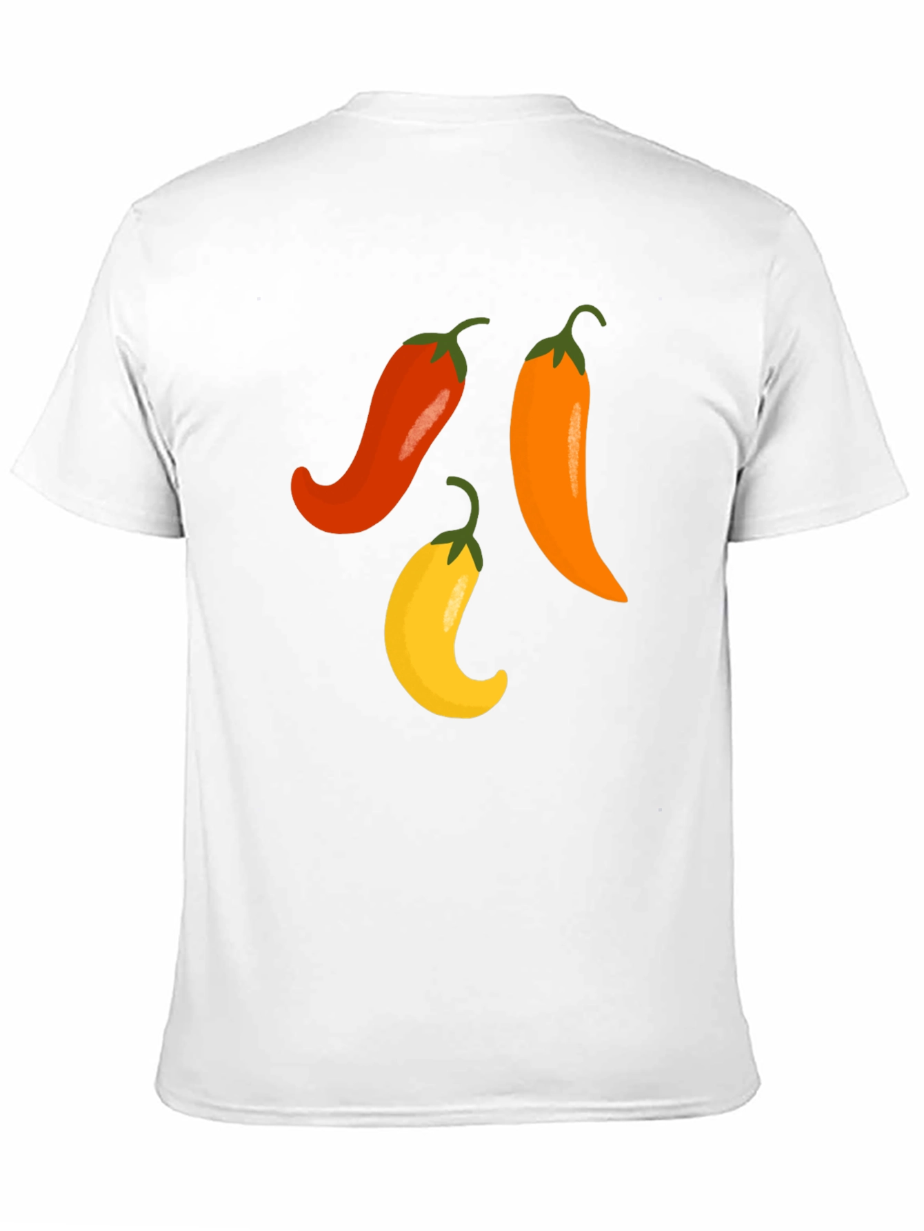 Spicy Chili Pepper Graphic Tee - Black T-Shirt