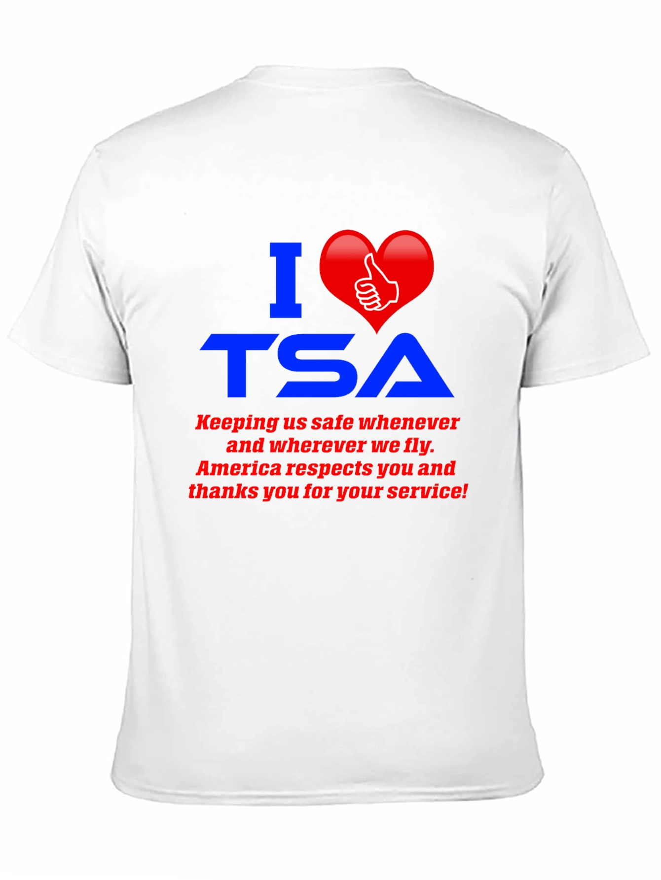 I Love TSA Graphic T-Shirt