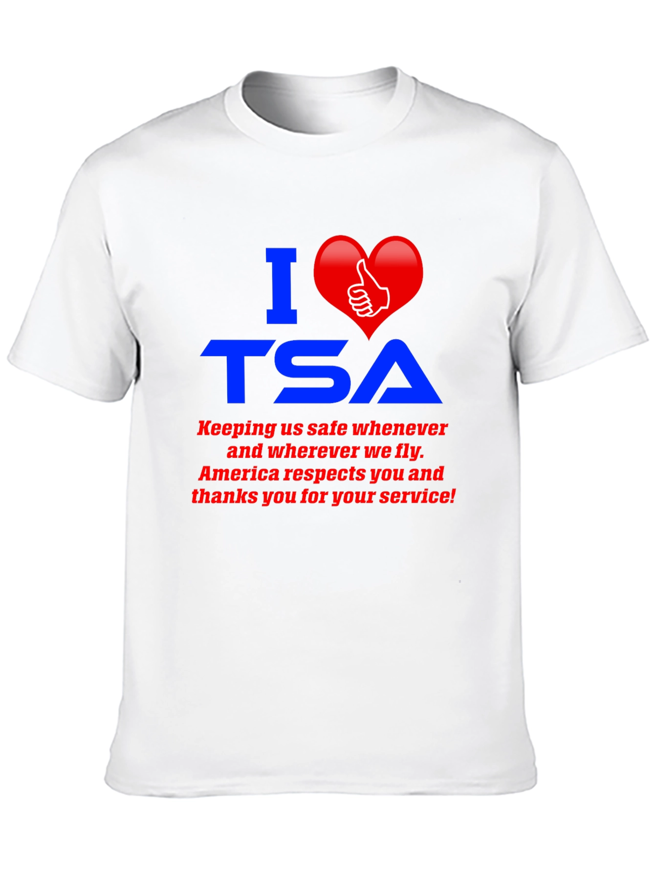 I Love TSA Graphic T-Shirt