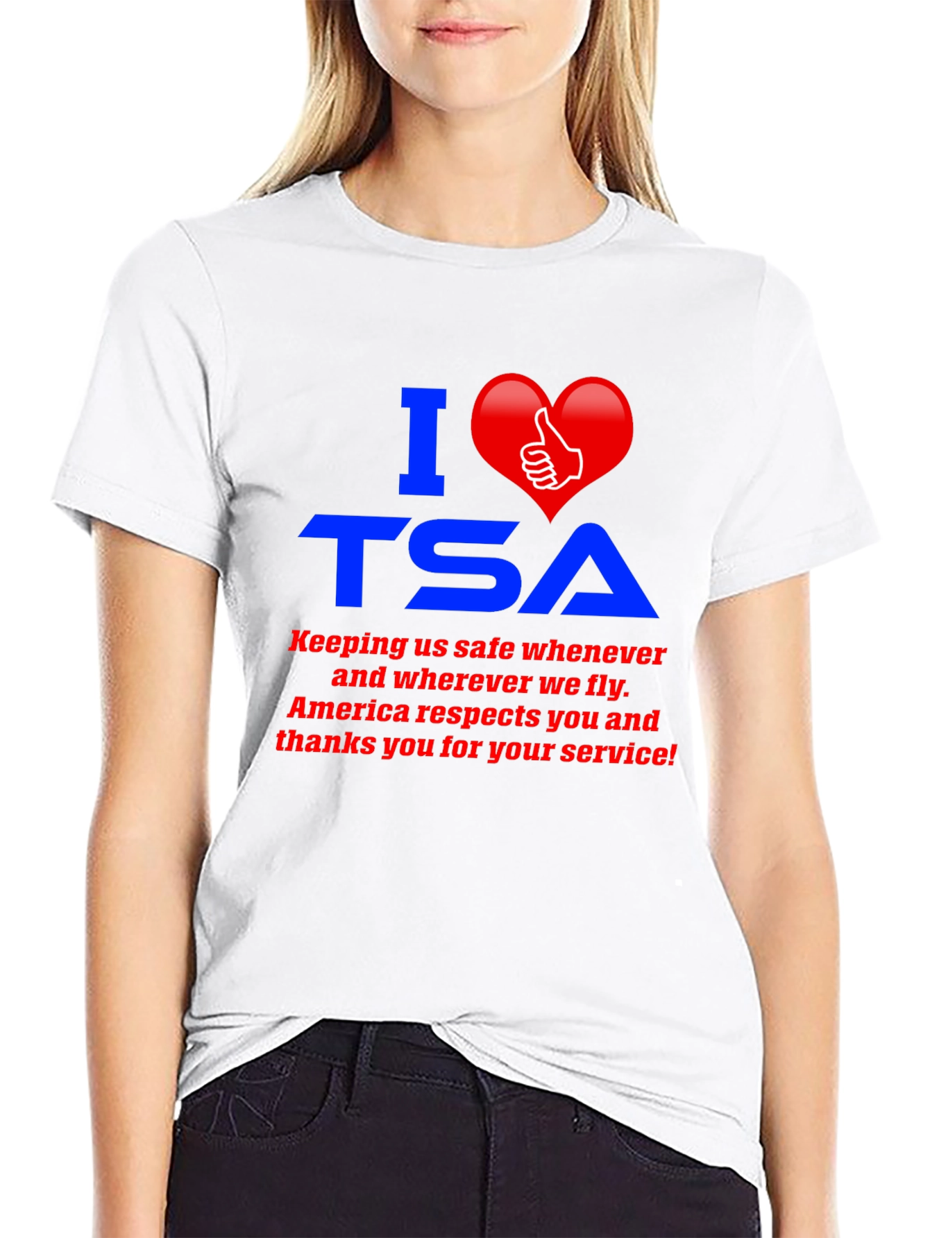 I Love TSA Graphic T-Shirt