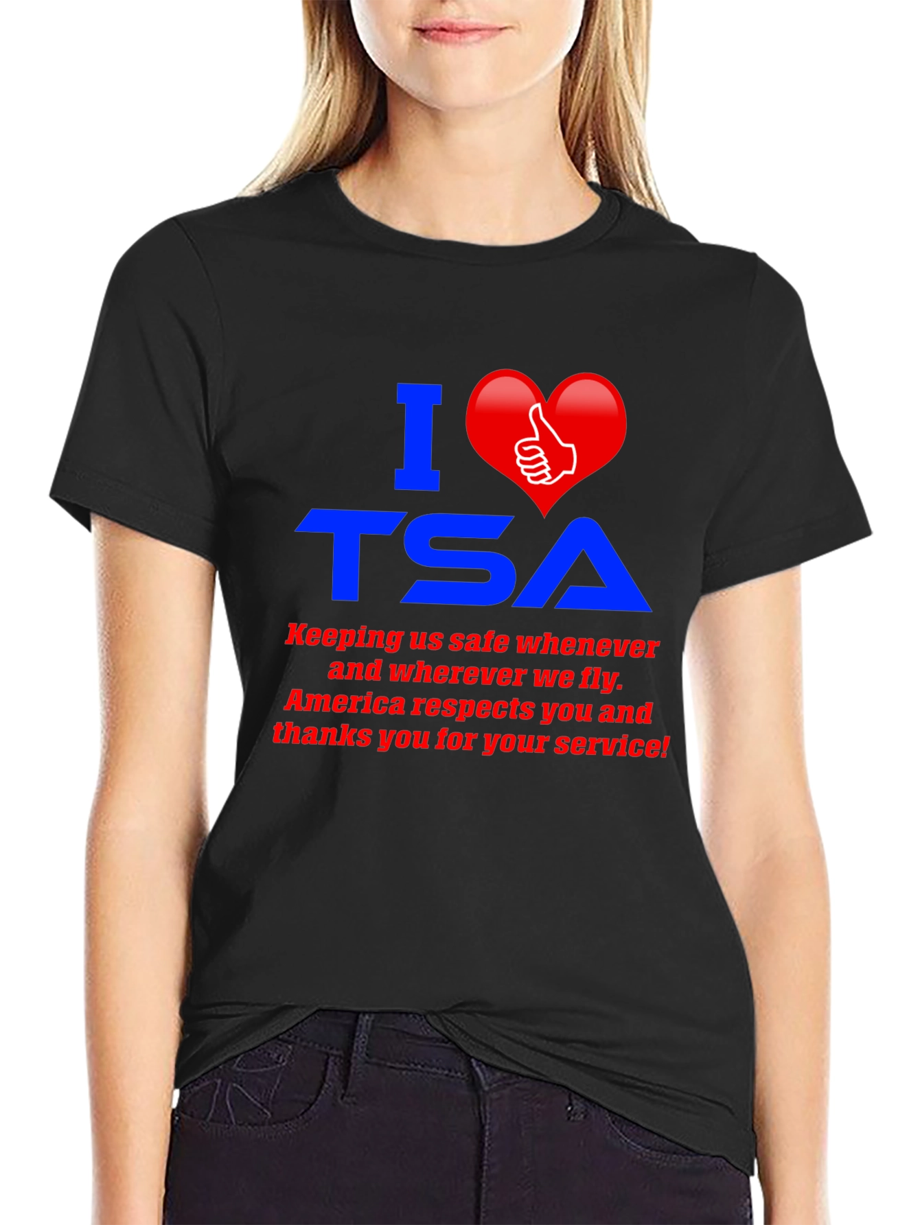 I Love TSA Graphic T-Shirt