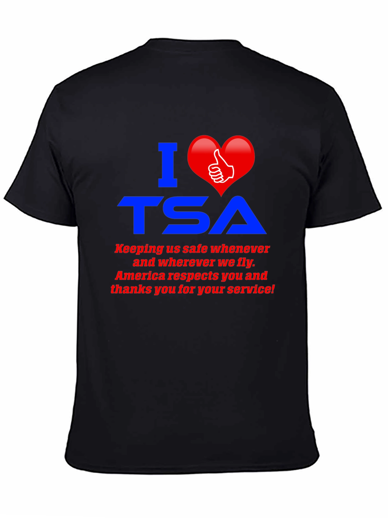 I Love TSA Graphic T-Shirt