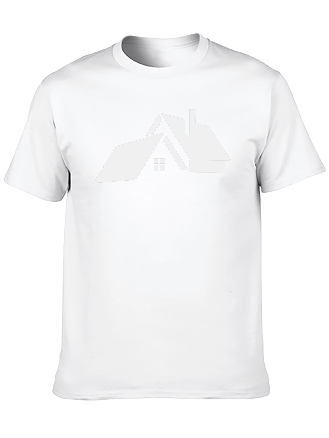 House Graphic Tee - Modern Minimalist Design