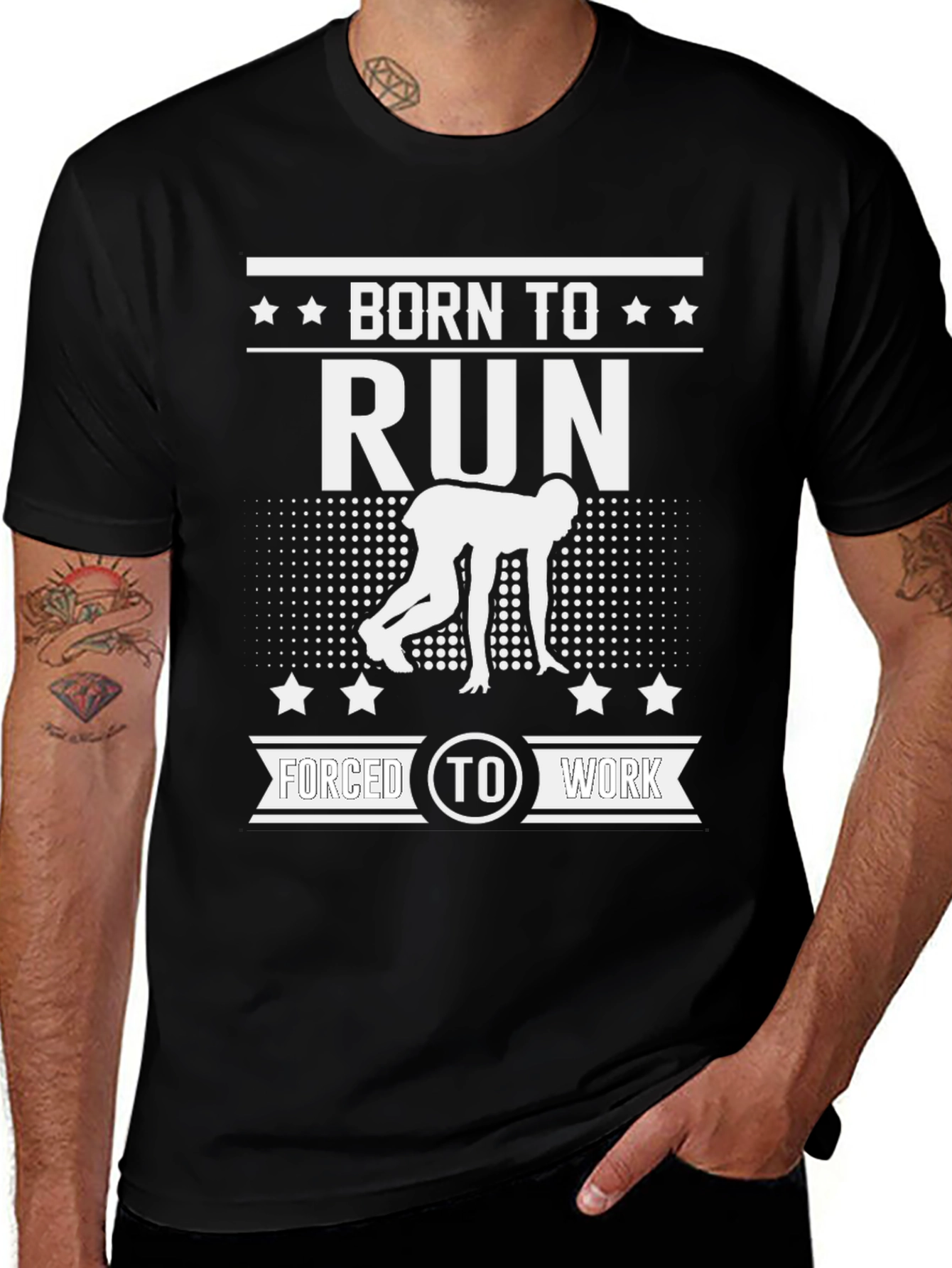 Born To Run Graphic T-Shirt