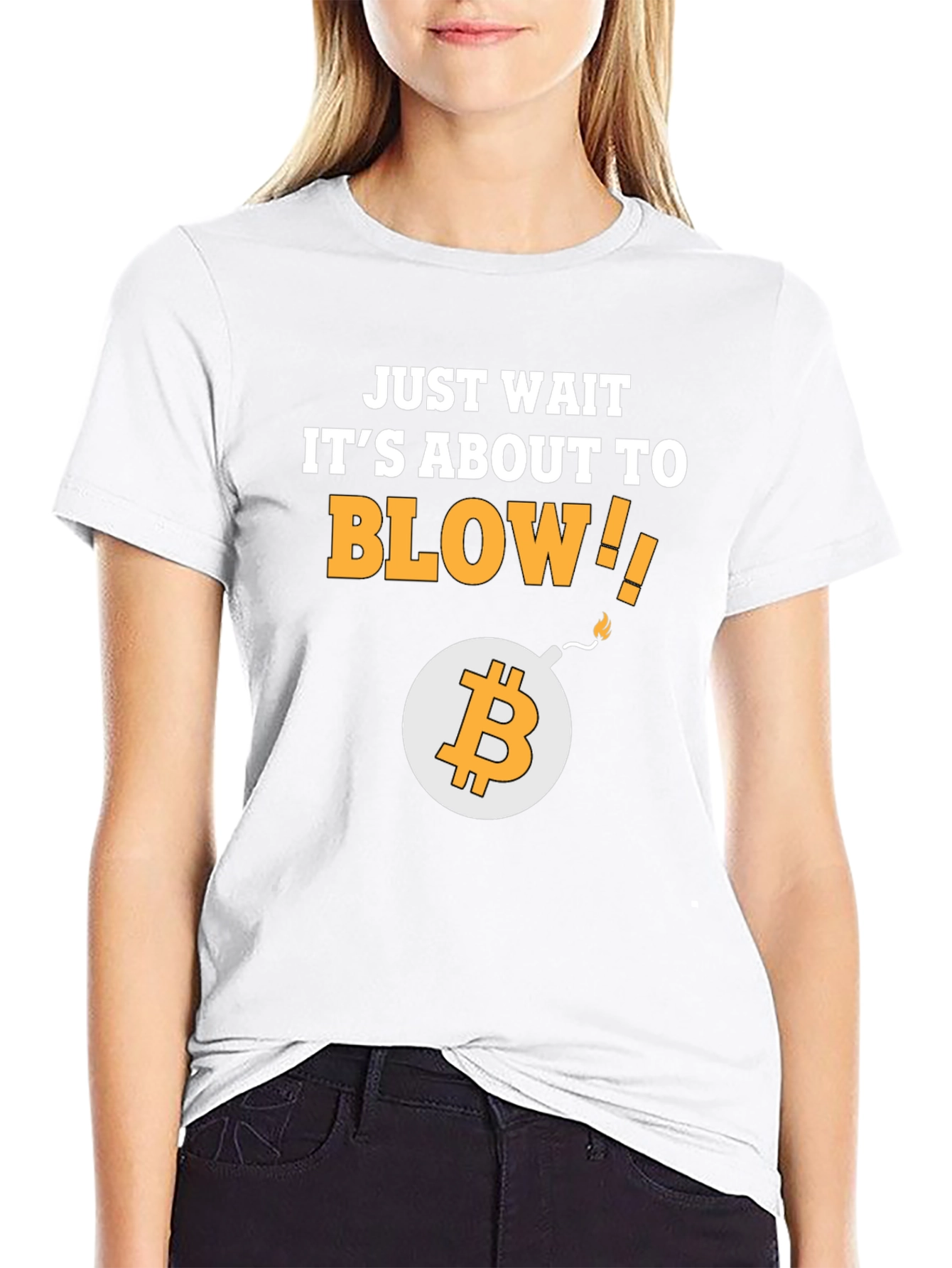 Bitcoin Blow T-Shirt - Crypto Trader Tee