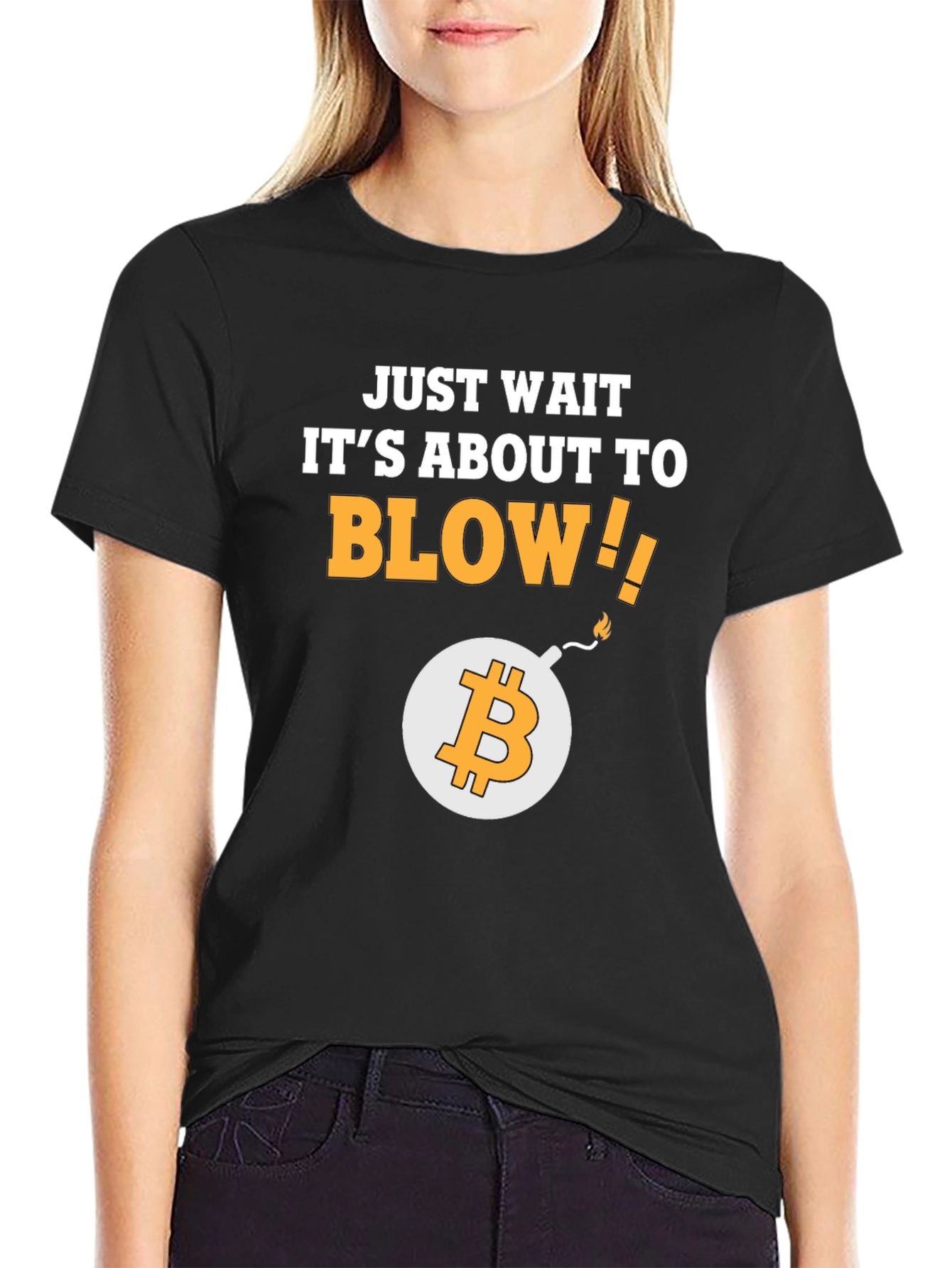 Bitcoin Blow T-Shirt - Crypto Trader Tee