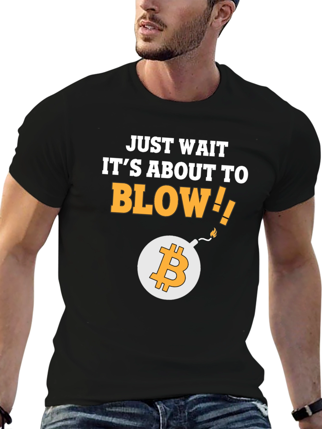 Bitcoin Blow T-Shirt - Crypto Trader Tee