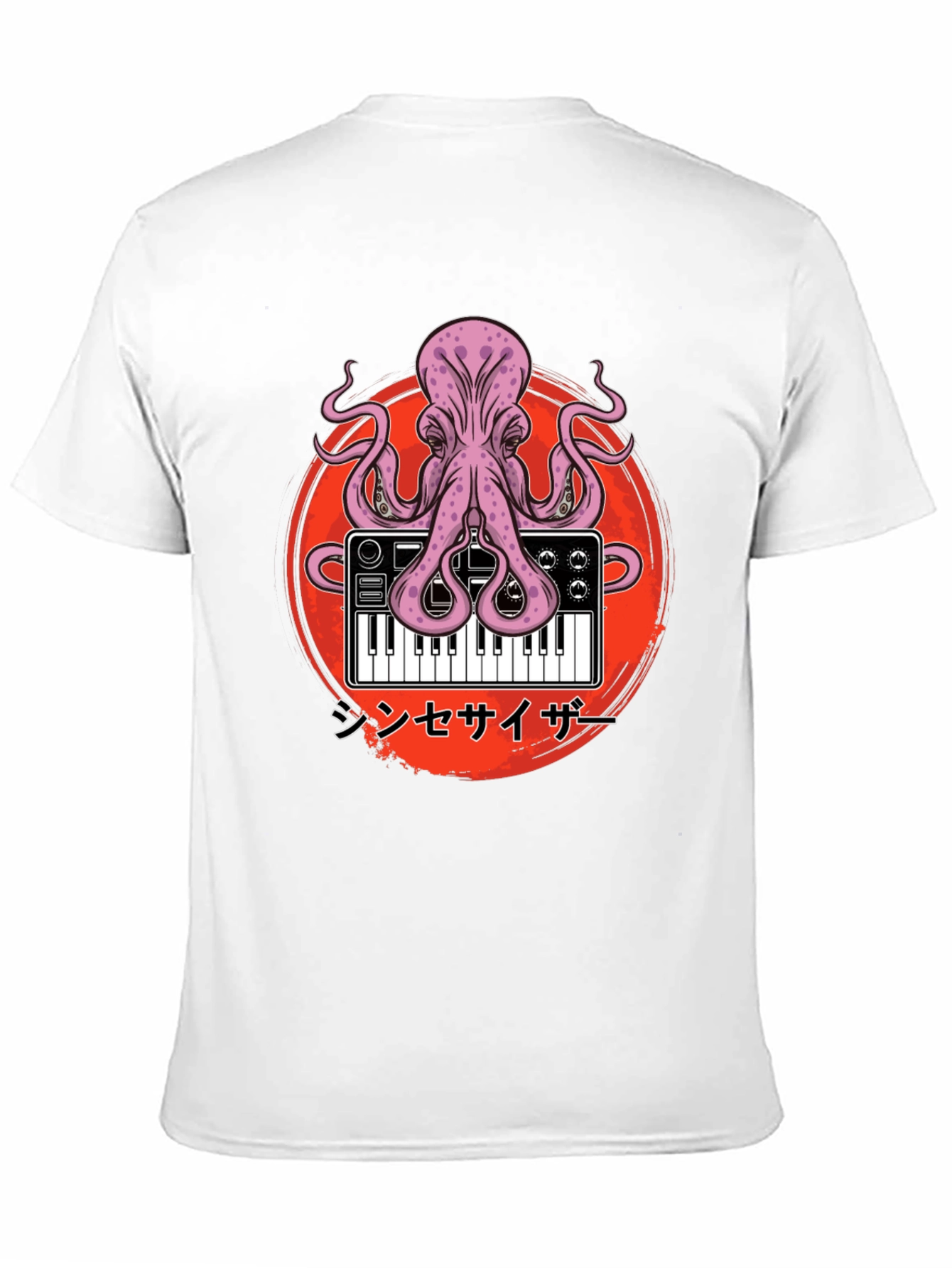 Octopus Synth T-Shirt - Unique Graphic Tee