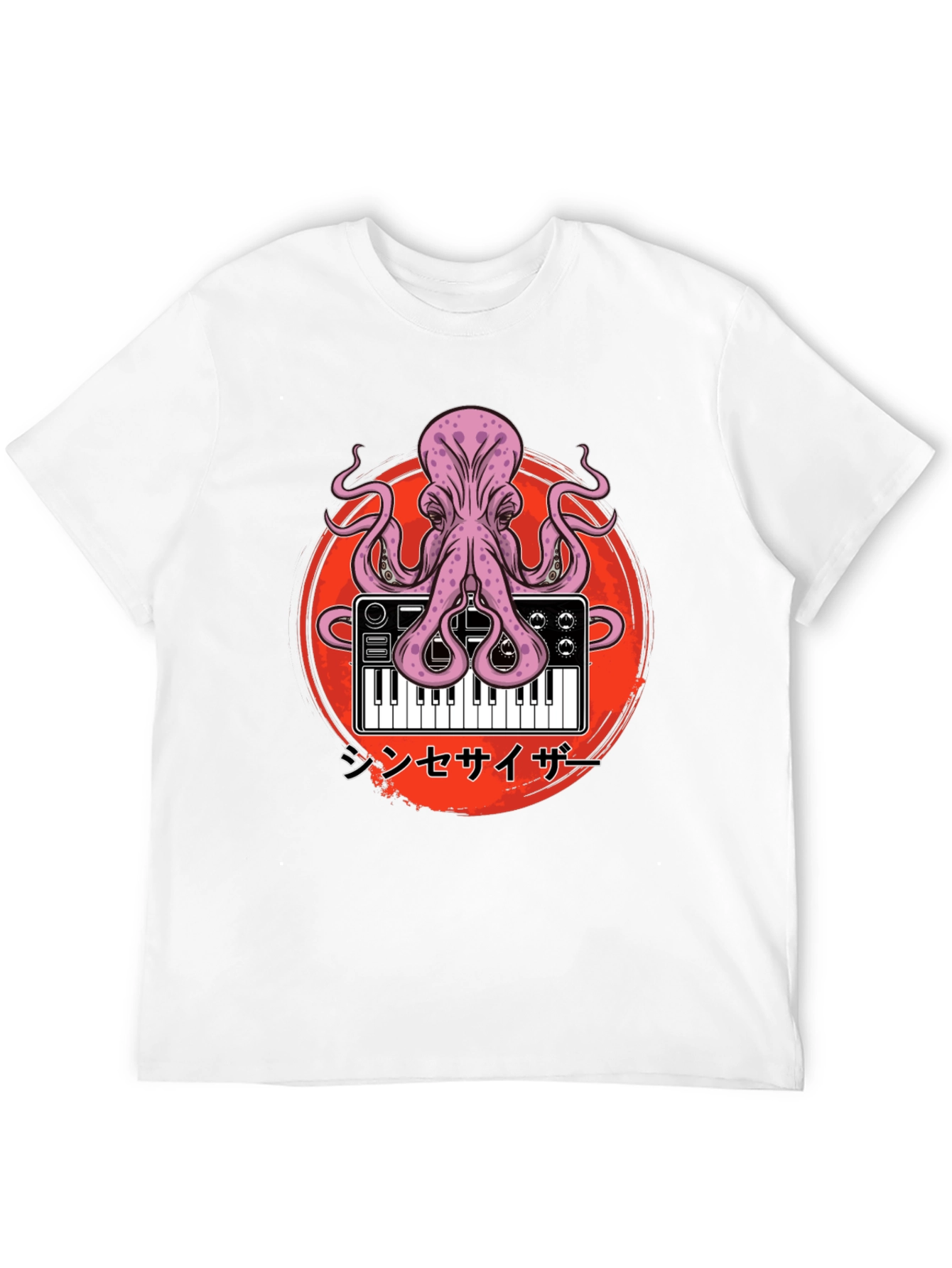 Octopus Synth T-Shirt - Unique Graphic Tee
