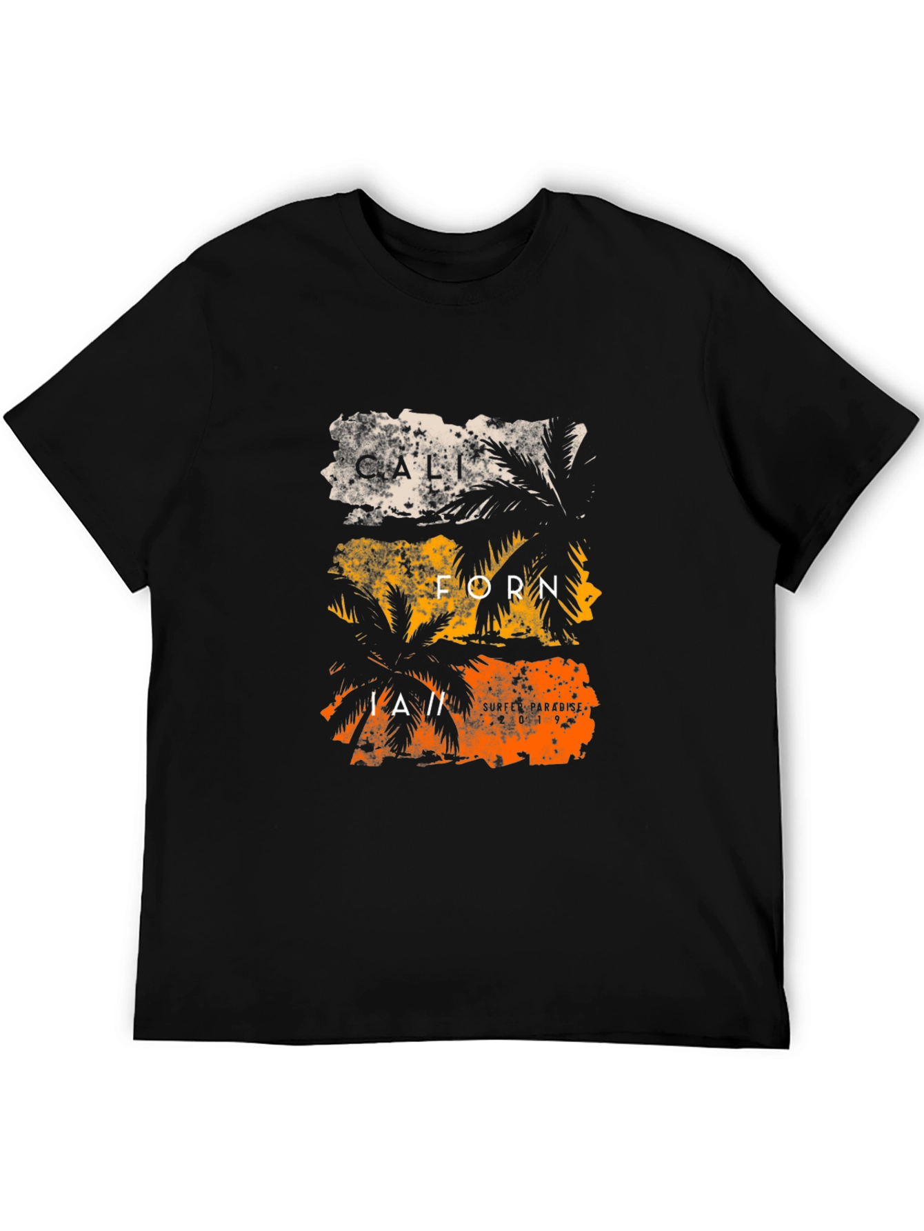 California Palm Graphic Print Tee