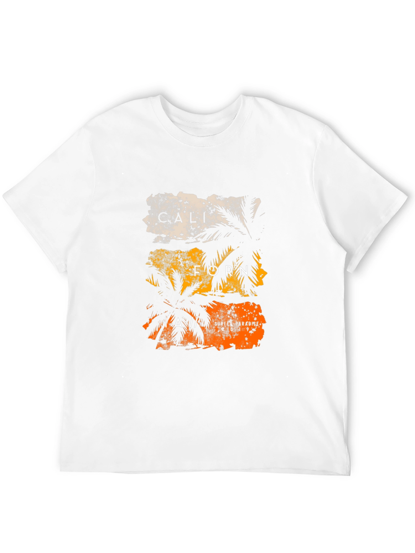 California Palm Graphic Print Tee