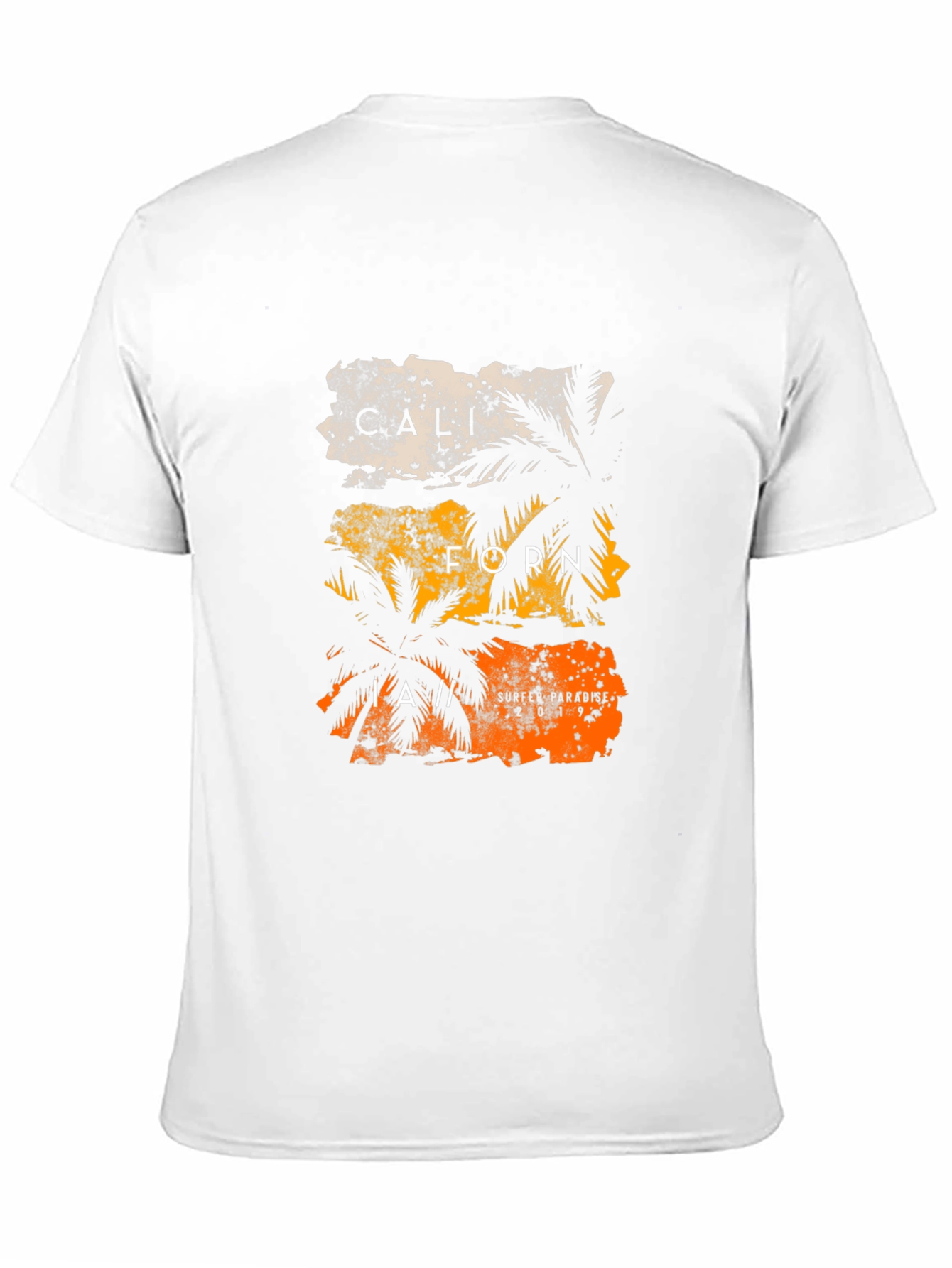 California Palm Graphic Print Tee