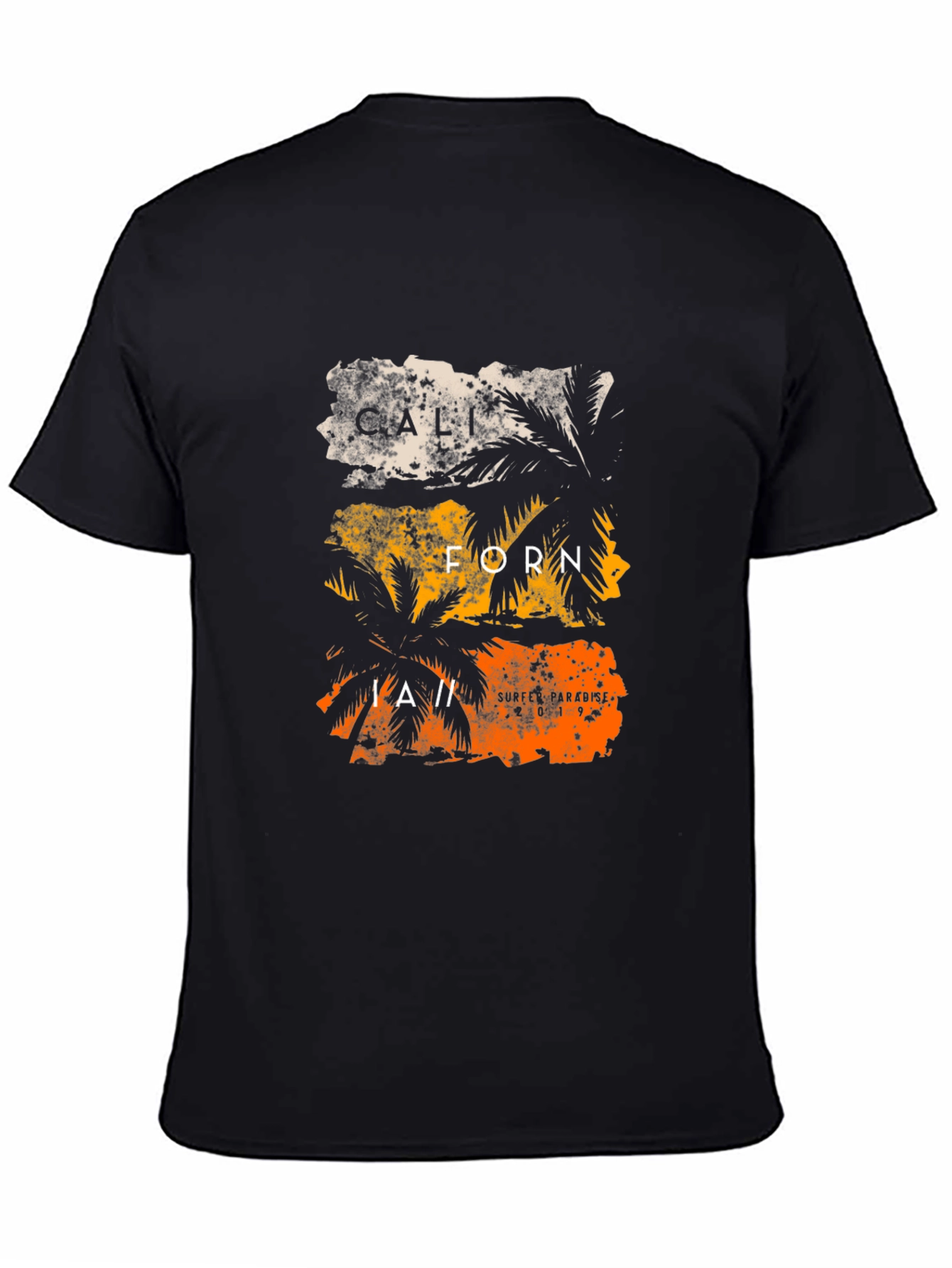 California Palm Graphic Print Tee