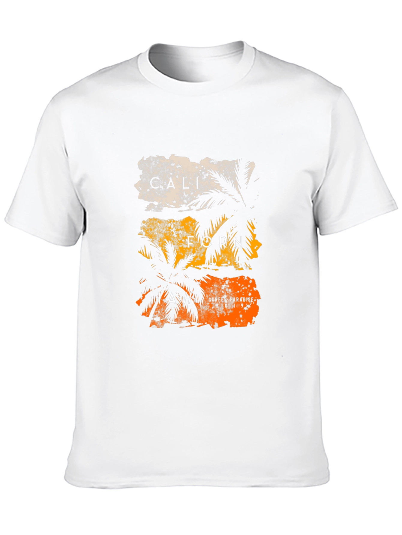 California Palm Graphic Print Tee