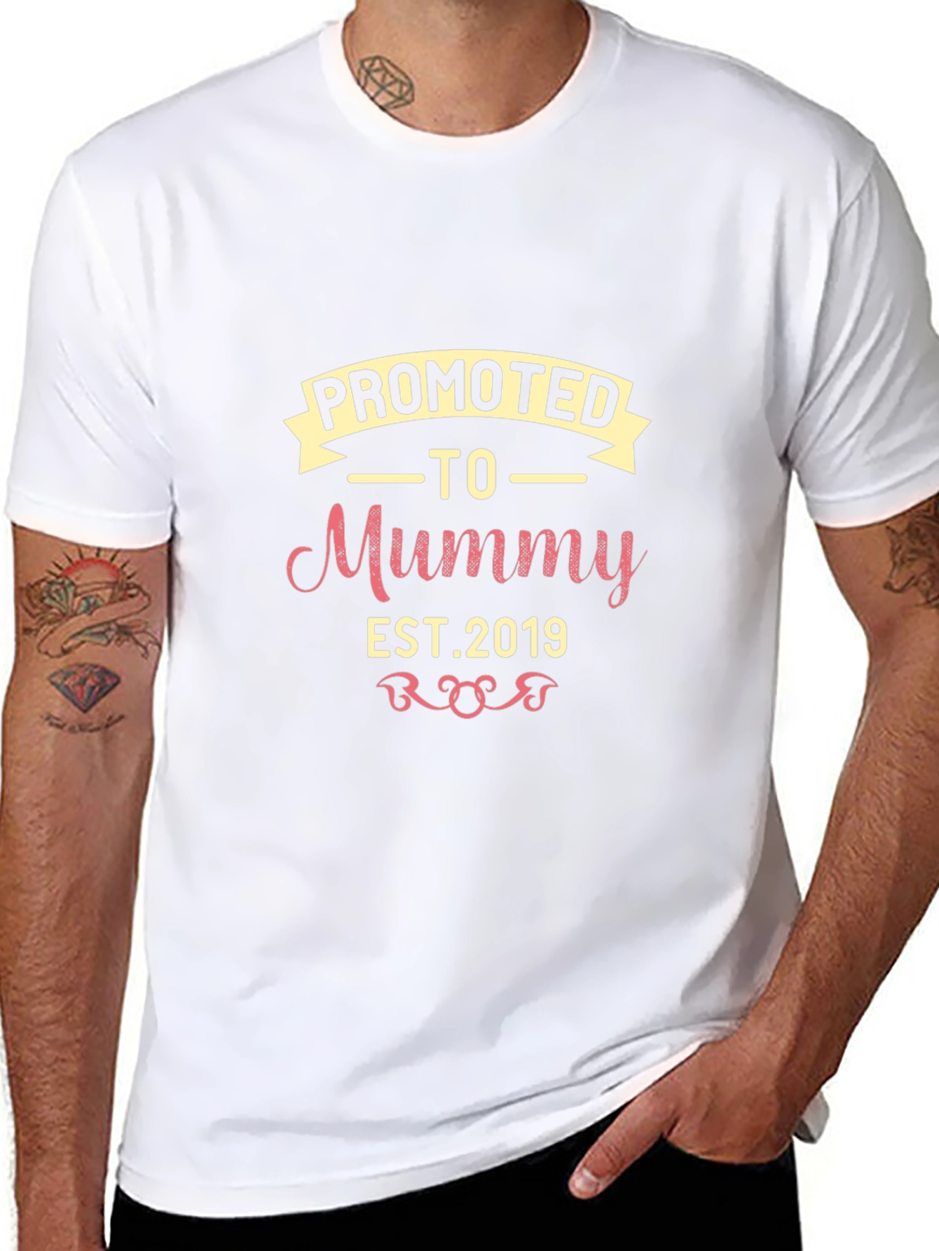 Promoted to Mummy Est. 2019 T-Shirt