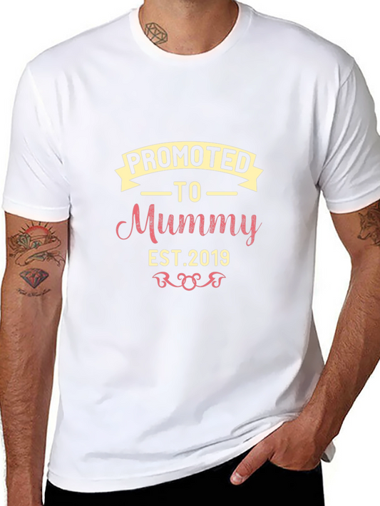 Promoted to Mummy Est. 2019 T-Shirt