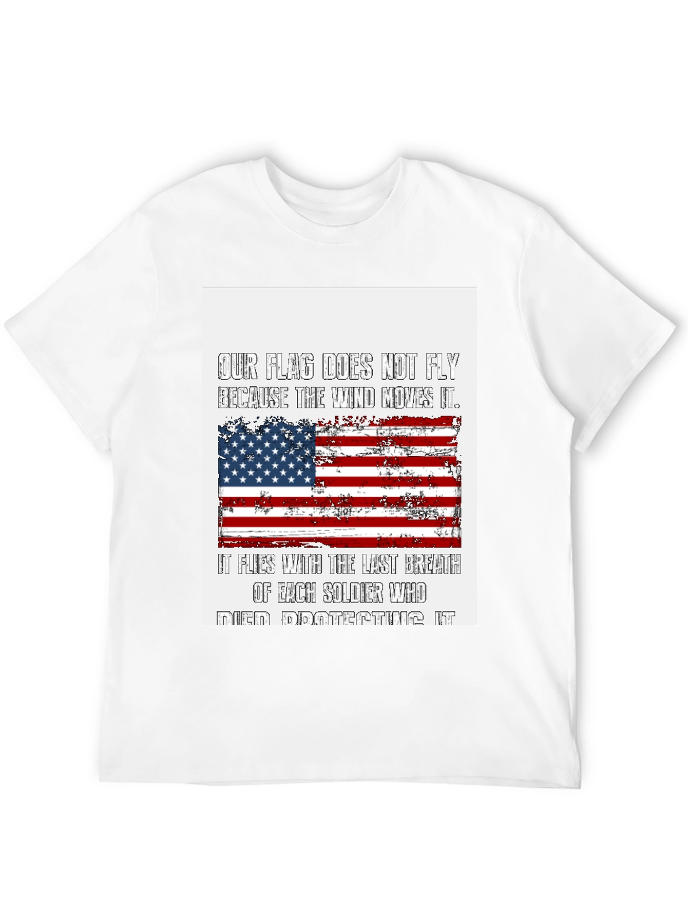 Patriotic American Flag T-Shirt