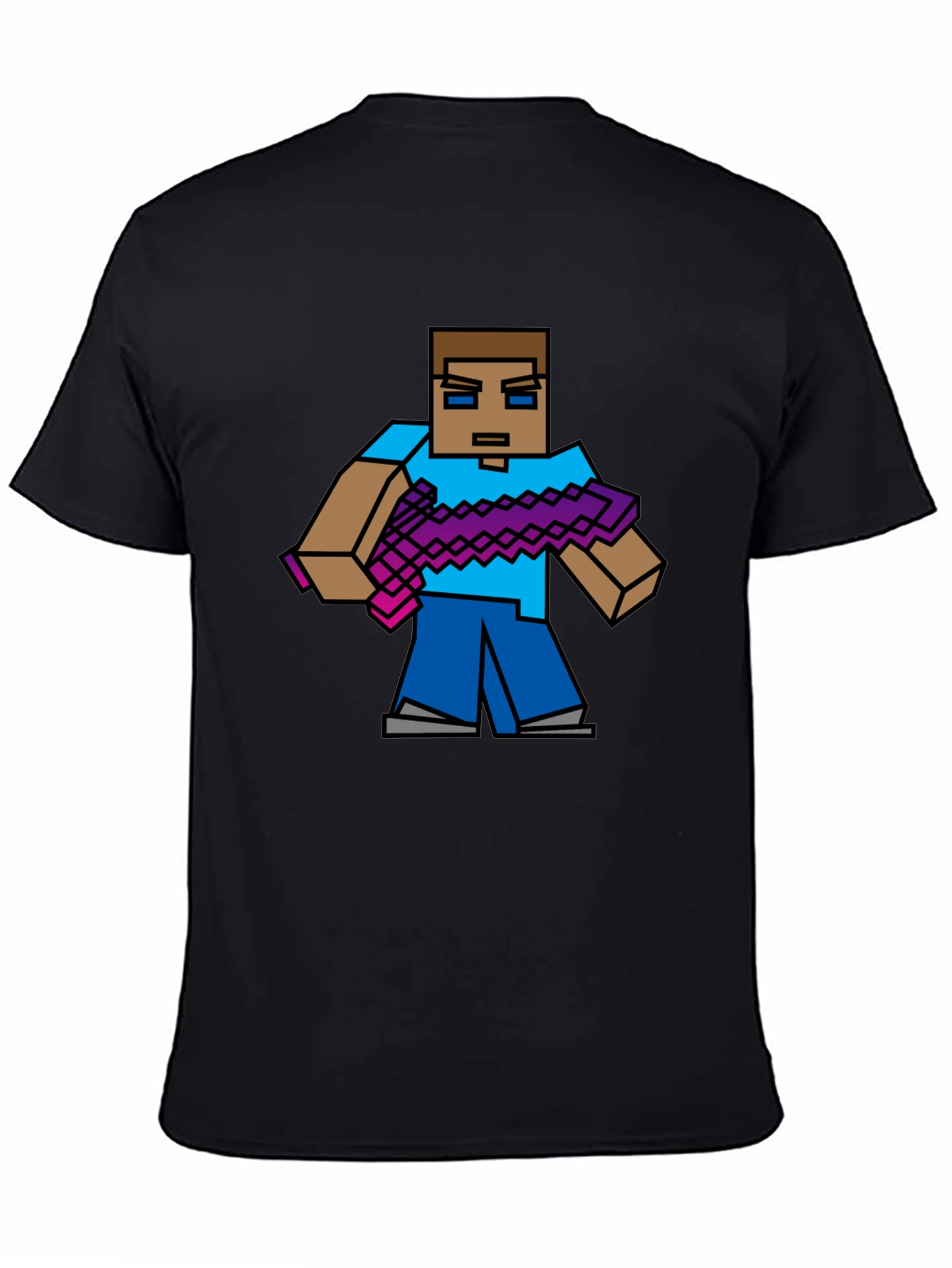 Minecraft Steve Graphic T-Shirt - Gamer Style