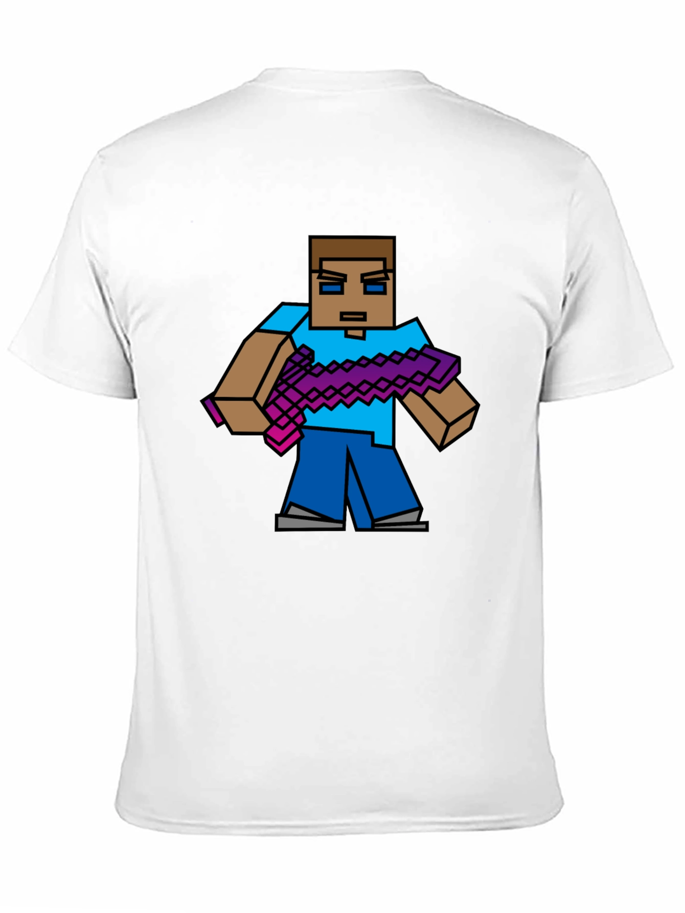 Minecraft Steve Graphic T-Shirt - Gamer Style