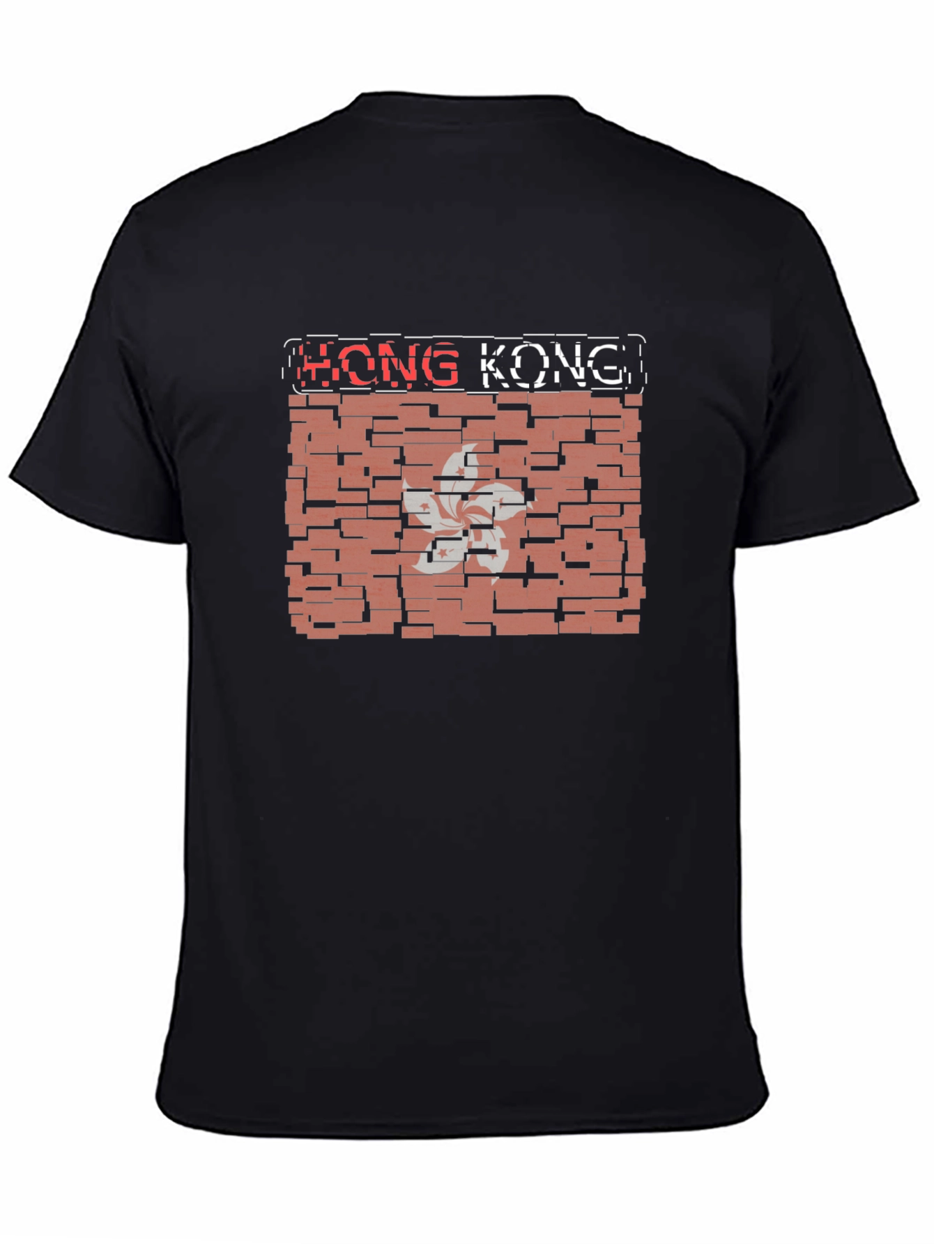 Hong Kong Brick Flag Graphic T-Shirt