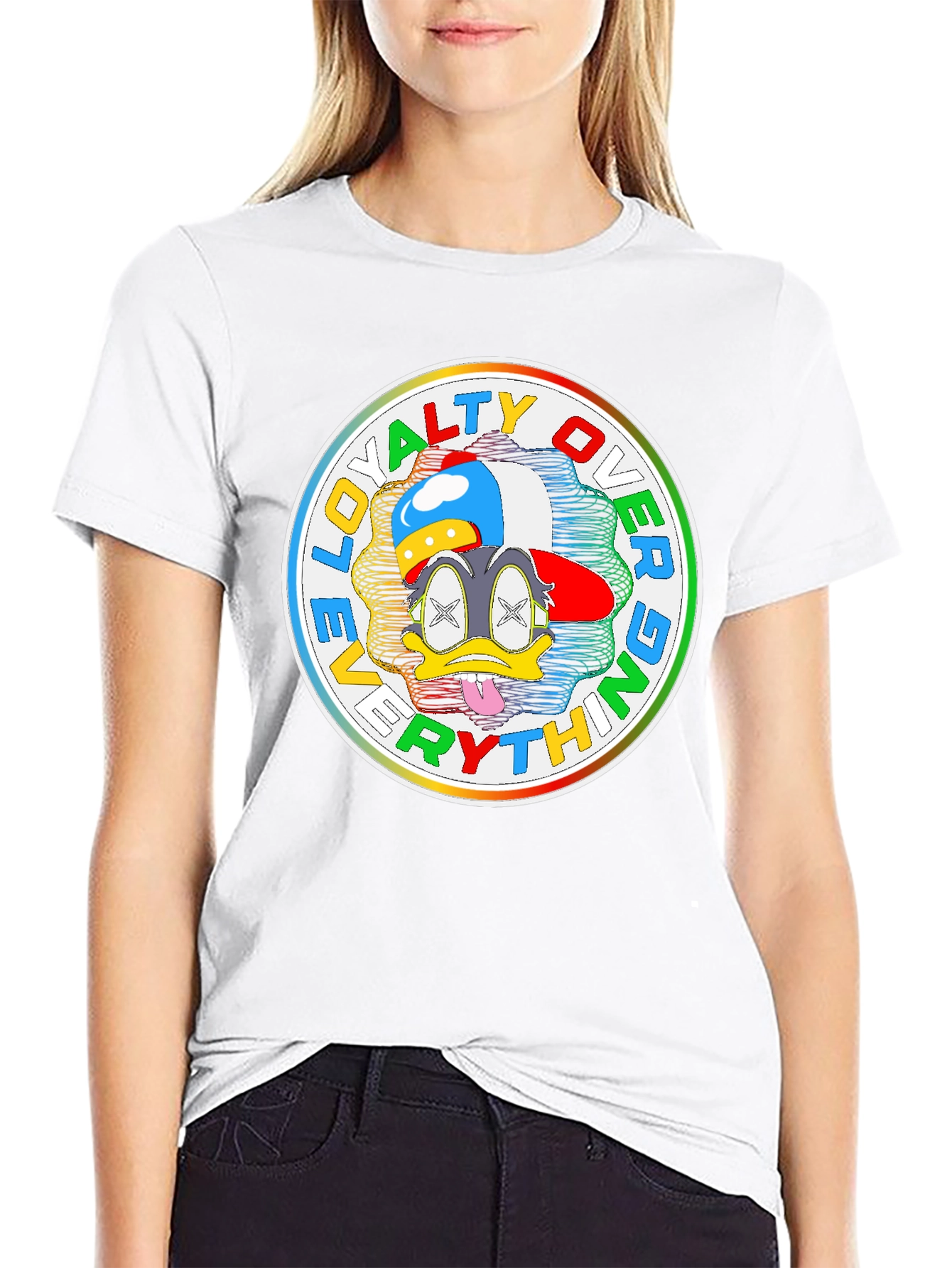 Loyalty Over Everything T-Shirt Donald Duck
