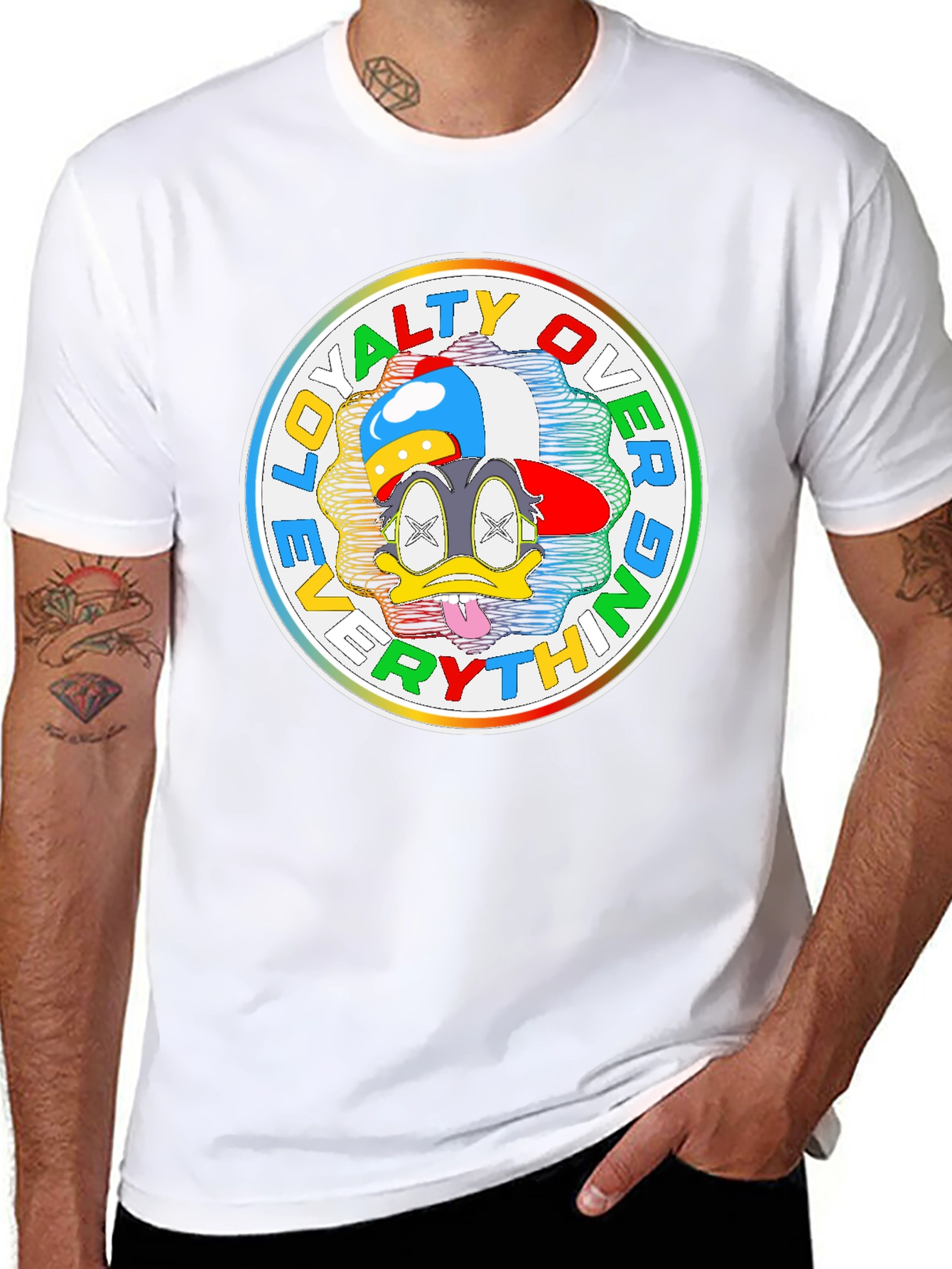Loyalty Over Everything T-Shirt Donald Duck