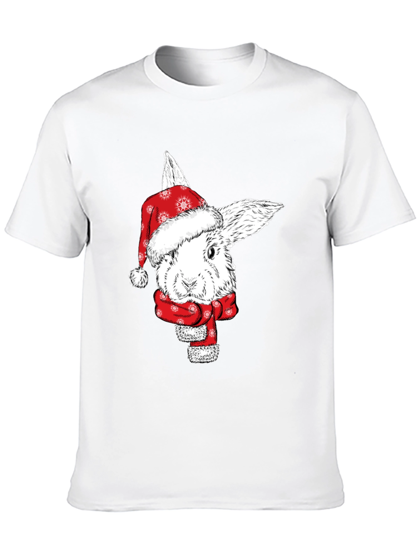Festive Rabbit Tee - Holiday Style!