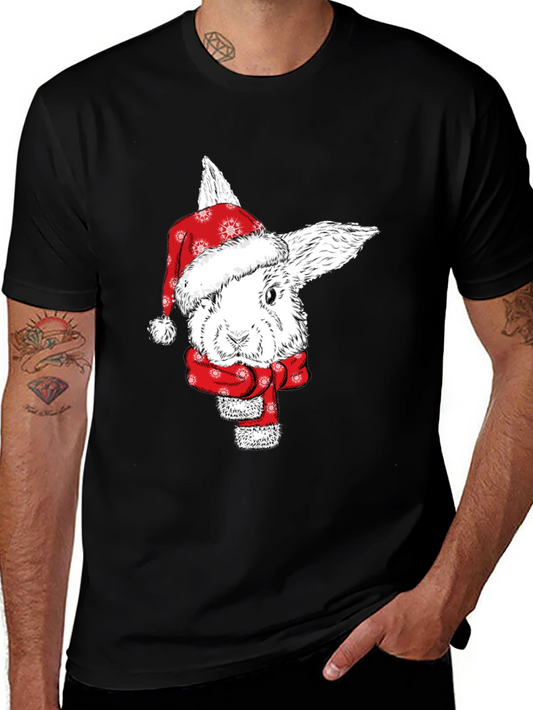 Festive Rabbit Tee - Holiday Style!