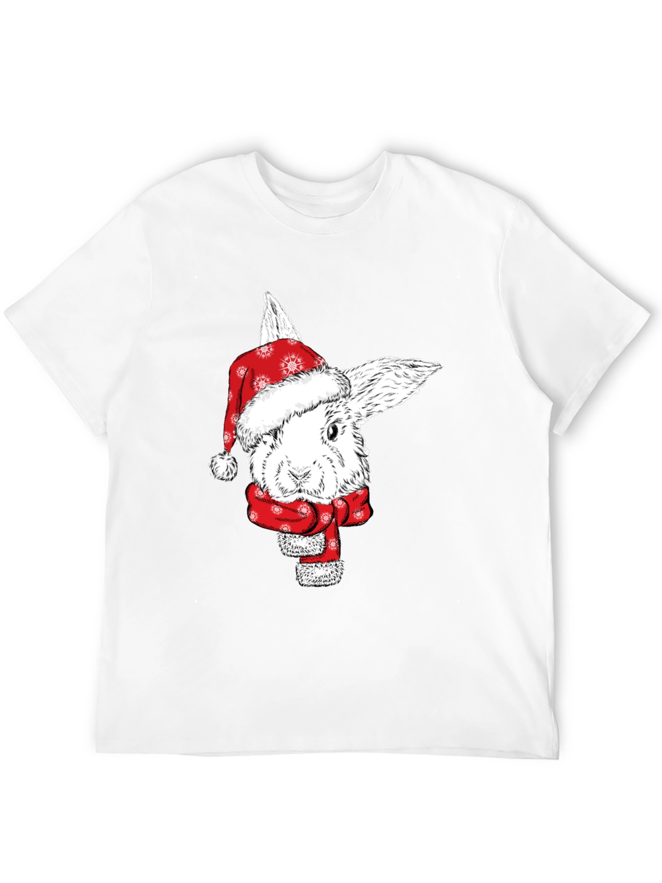Festive Rabbit Tee - Holiday Style!