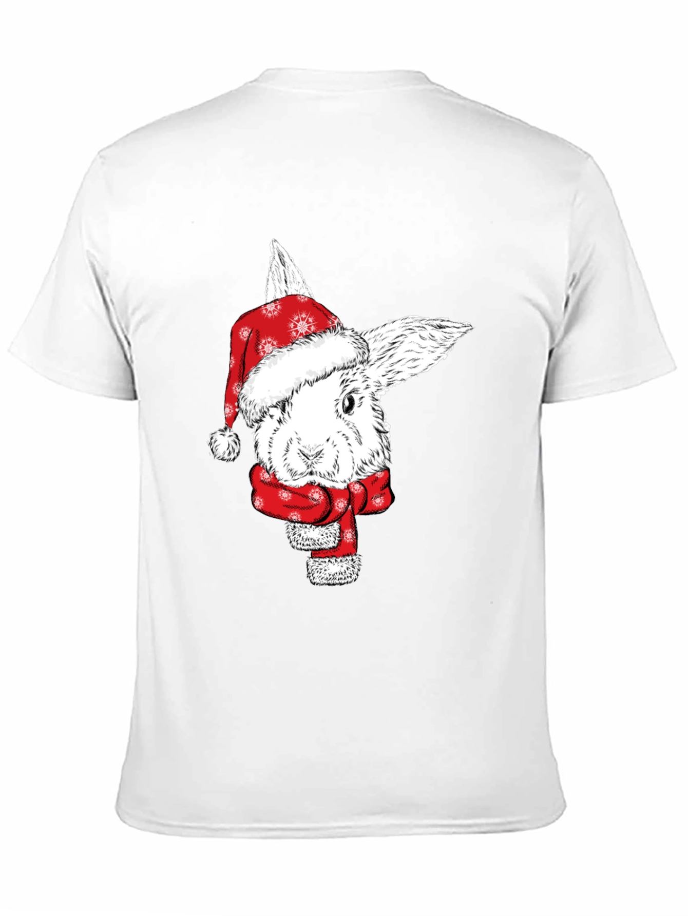 Festive Rabbit Tee - Holiday Style!