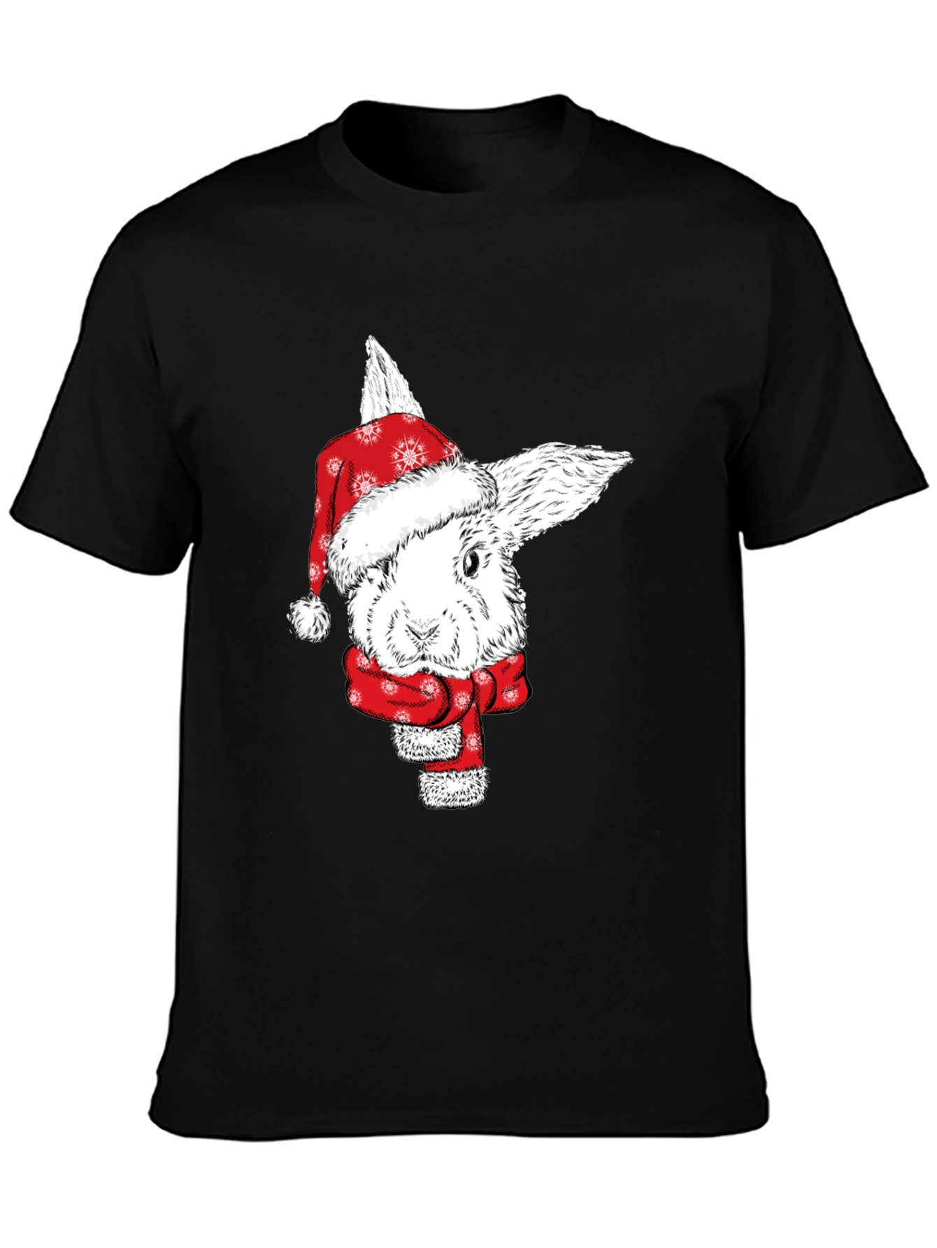Festive Rabbit Tee - Holiday Style!