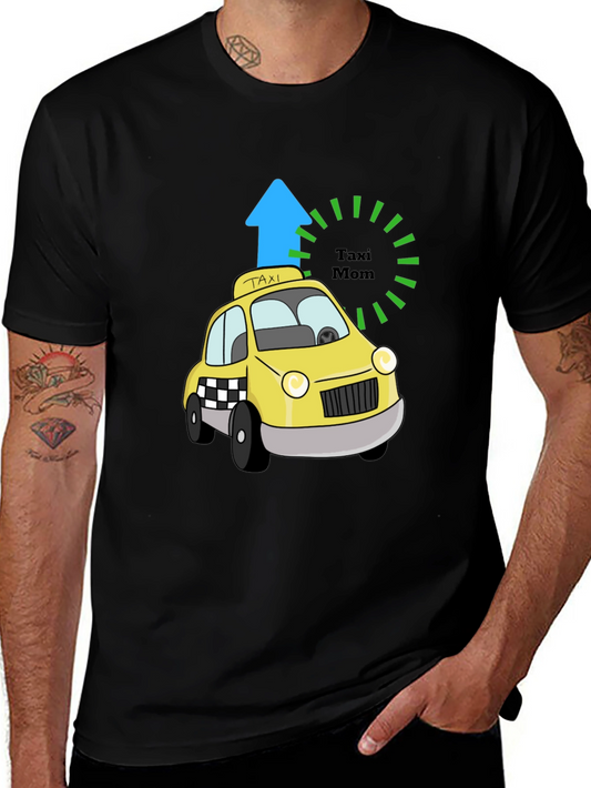 Taxi Mom Graphic Tee - Gift for Moms