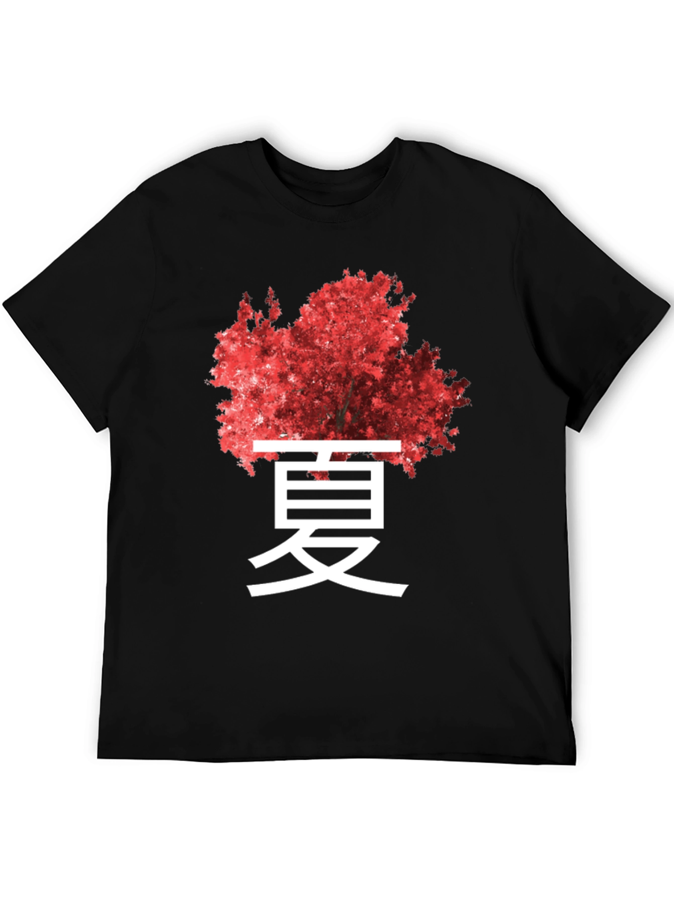 Red Tree Kanji Graphic Tee