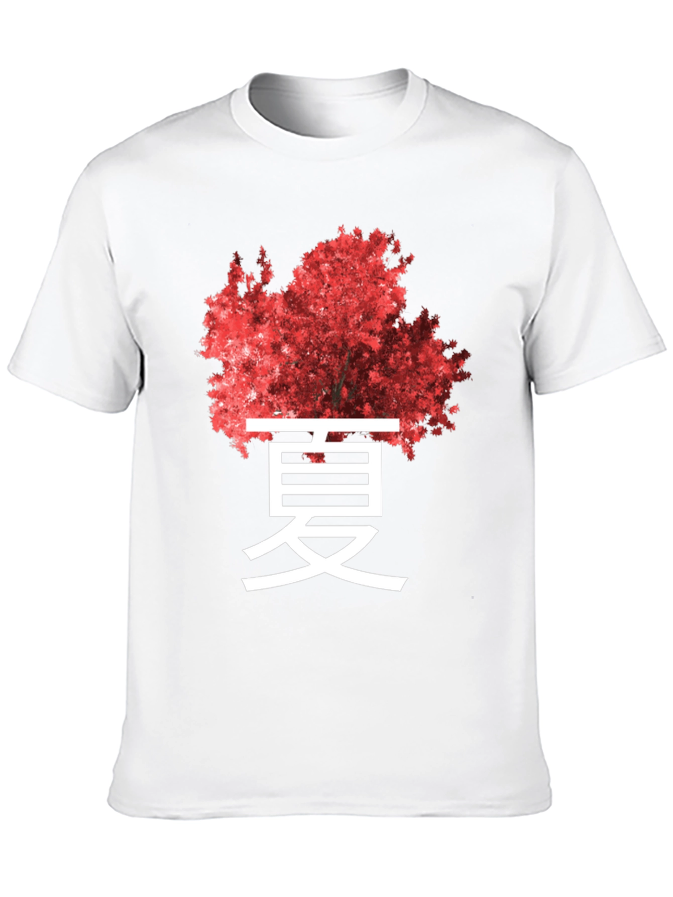 Red Tree Kanji Graphic Tee