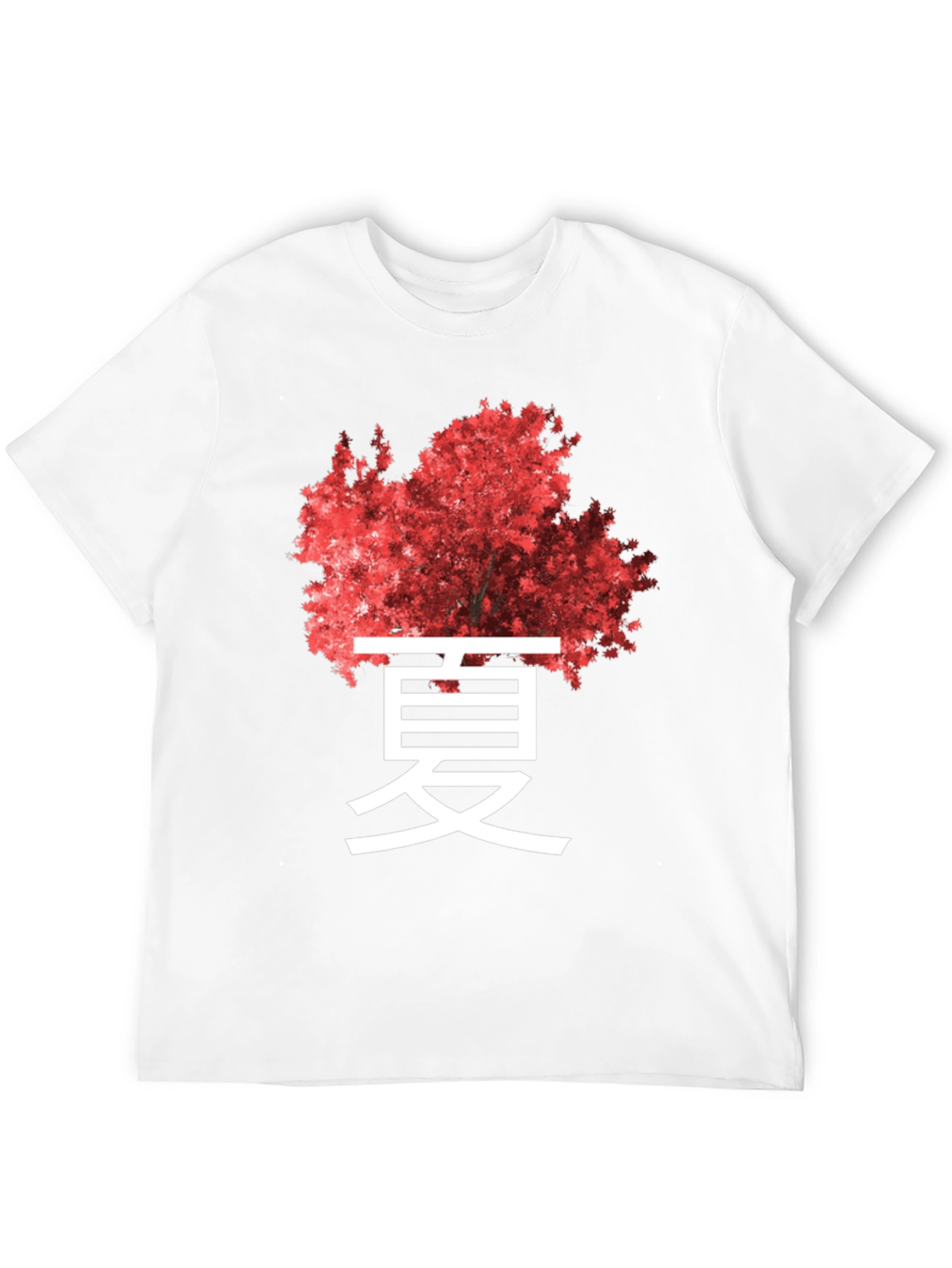 Red Tree Kanji Graphic Tee