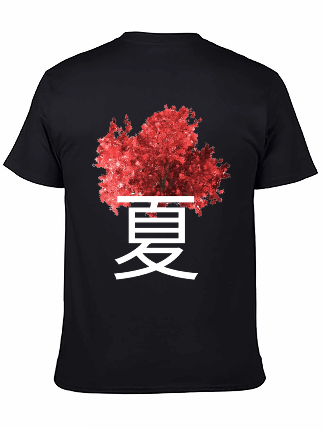 Red Tree Kanji Graphic Tee